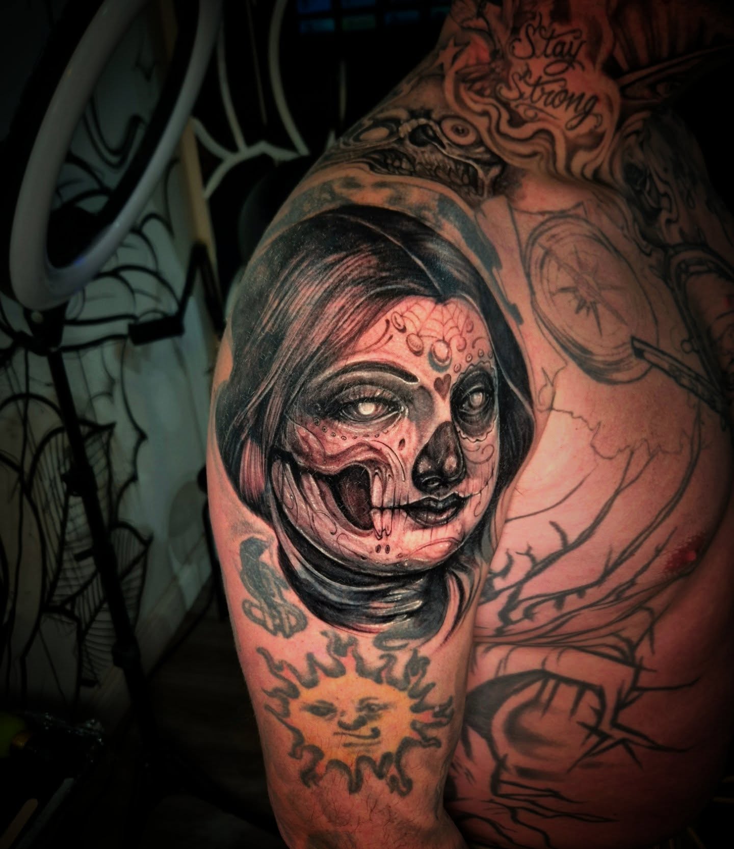 Tattoo by @wizard_tattooer — dark_realism