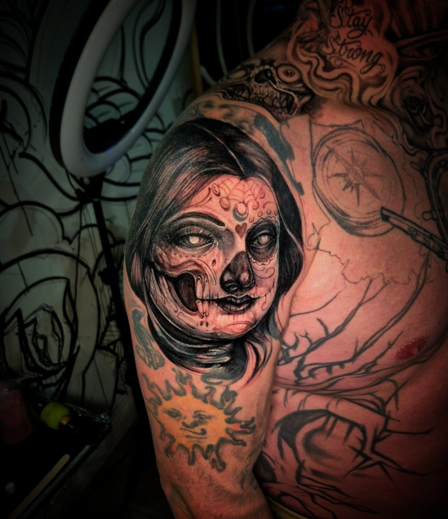 Tattoo by @wizard_tattooer — realism, dark_realism