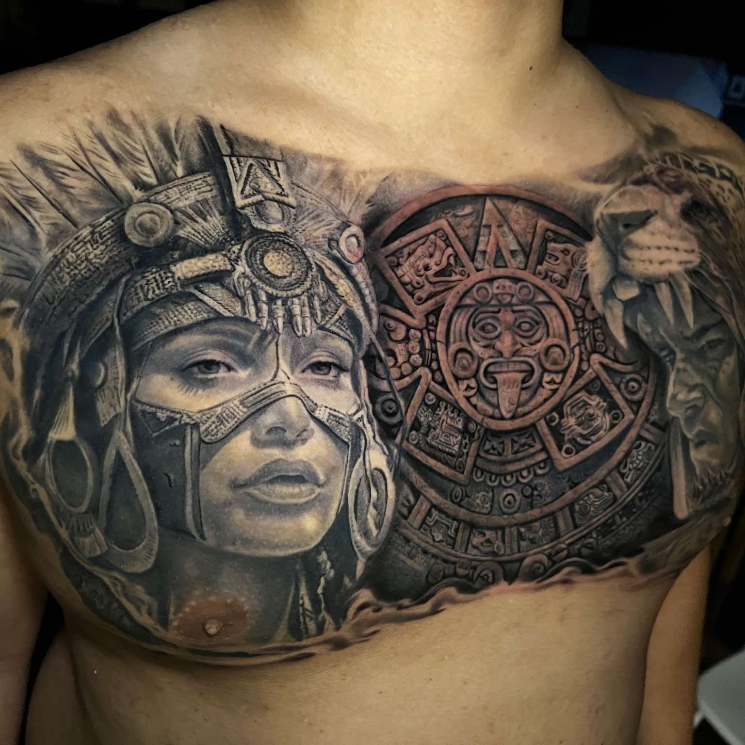 Tattoo work at Inkin' the Coast Tattoo Festival 2026