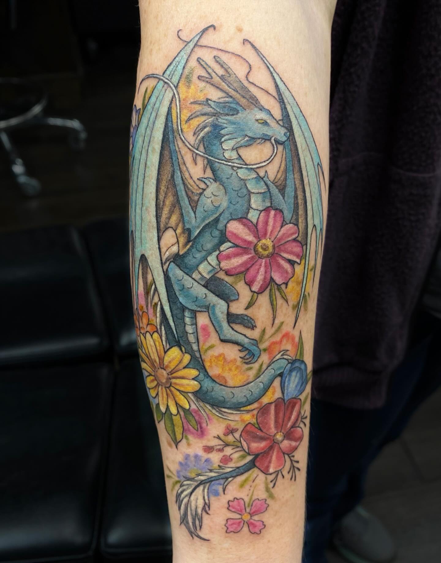 Tattoo by @tatcaviar — new_school, illustrative