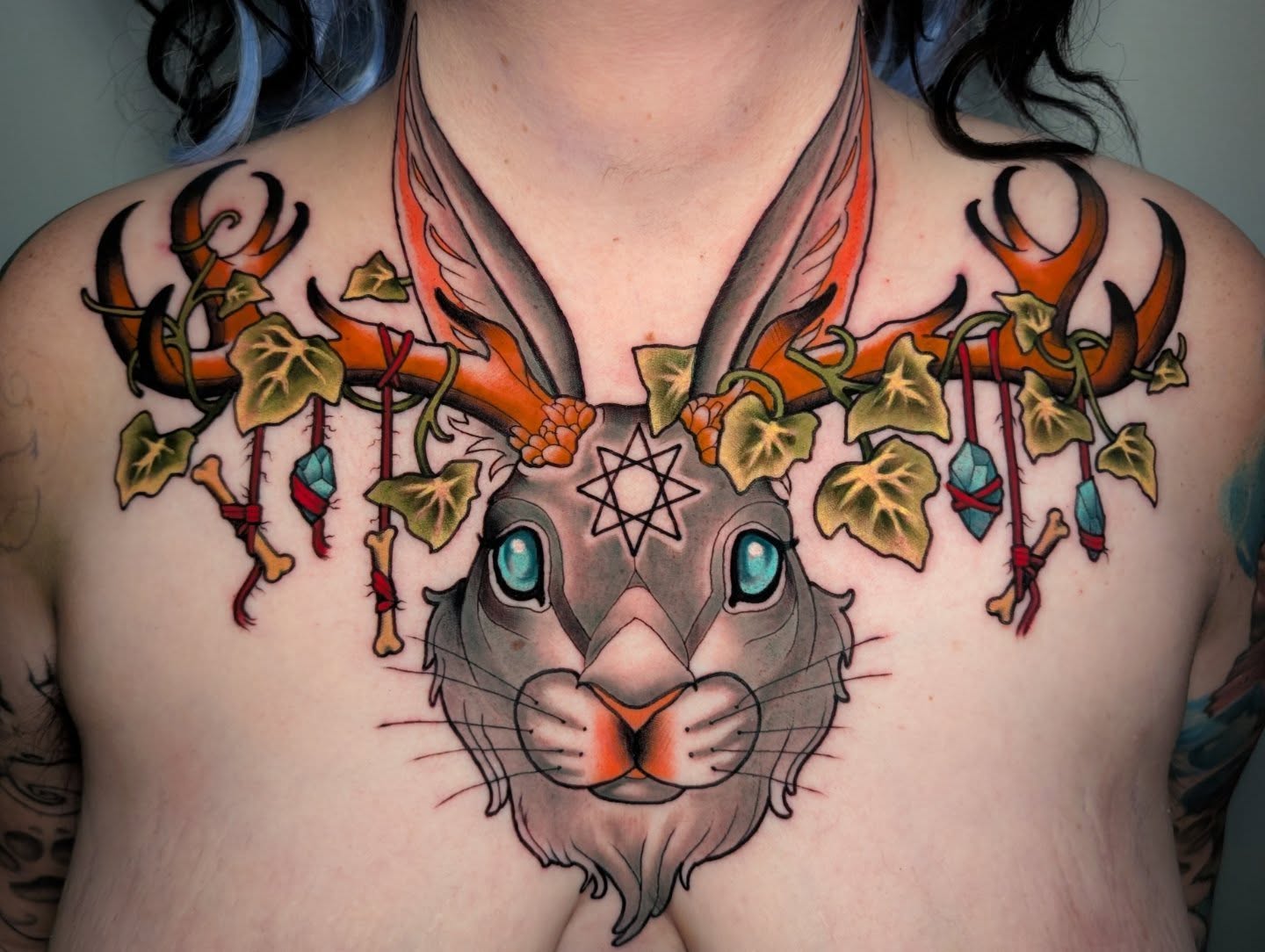 Tattoo by @ellietattoos — american_traditional, geometric
