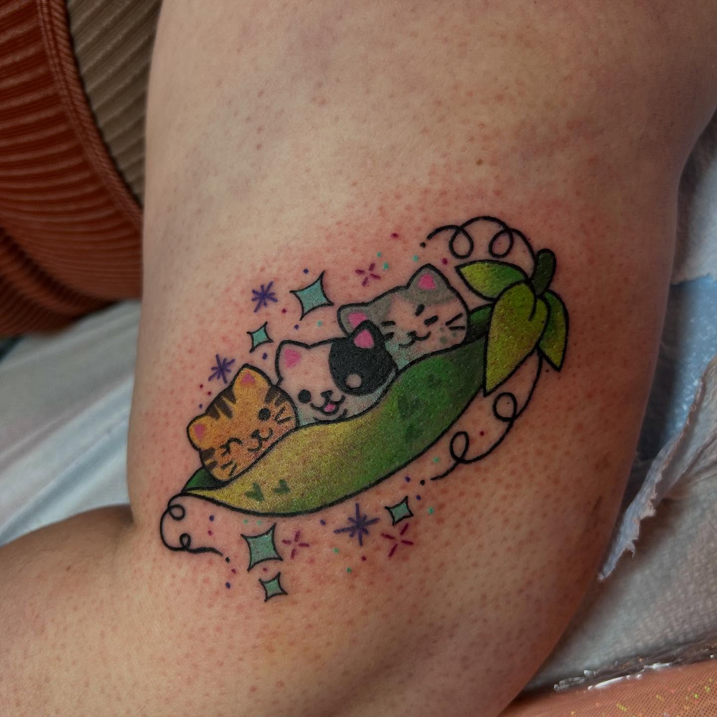 Tattoo by @morgandanatattoos — dotwork