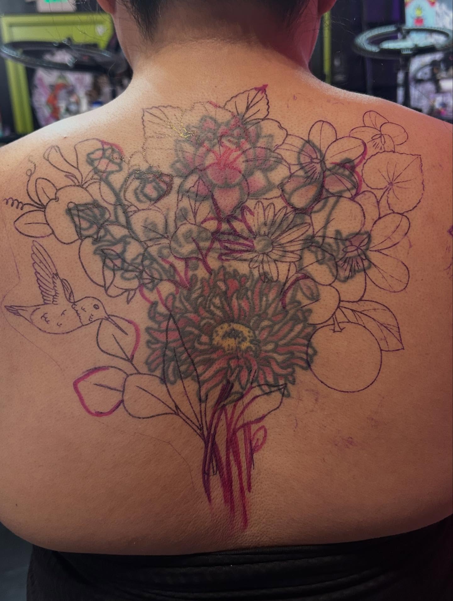 Tattoo by @morgandanatattoos — new_school, dotwork