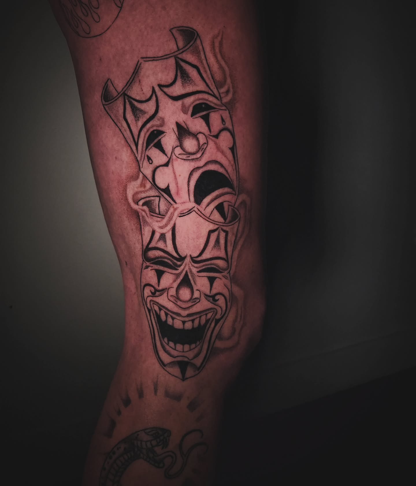 Tattoo by @lifeisajjtattoo_ — black_and_grey