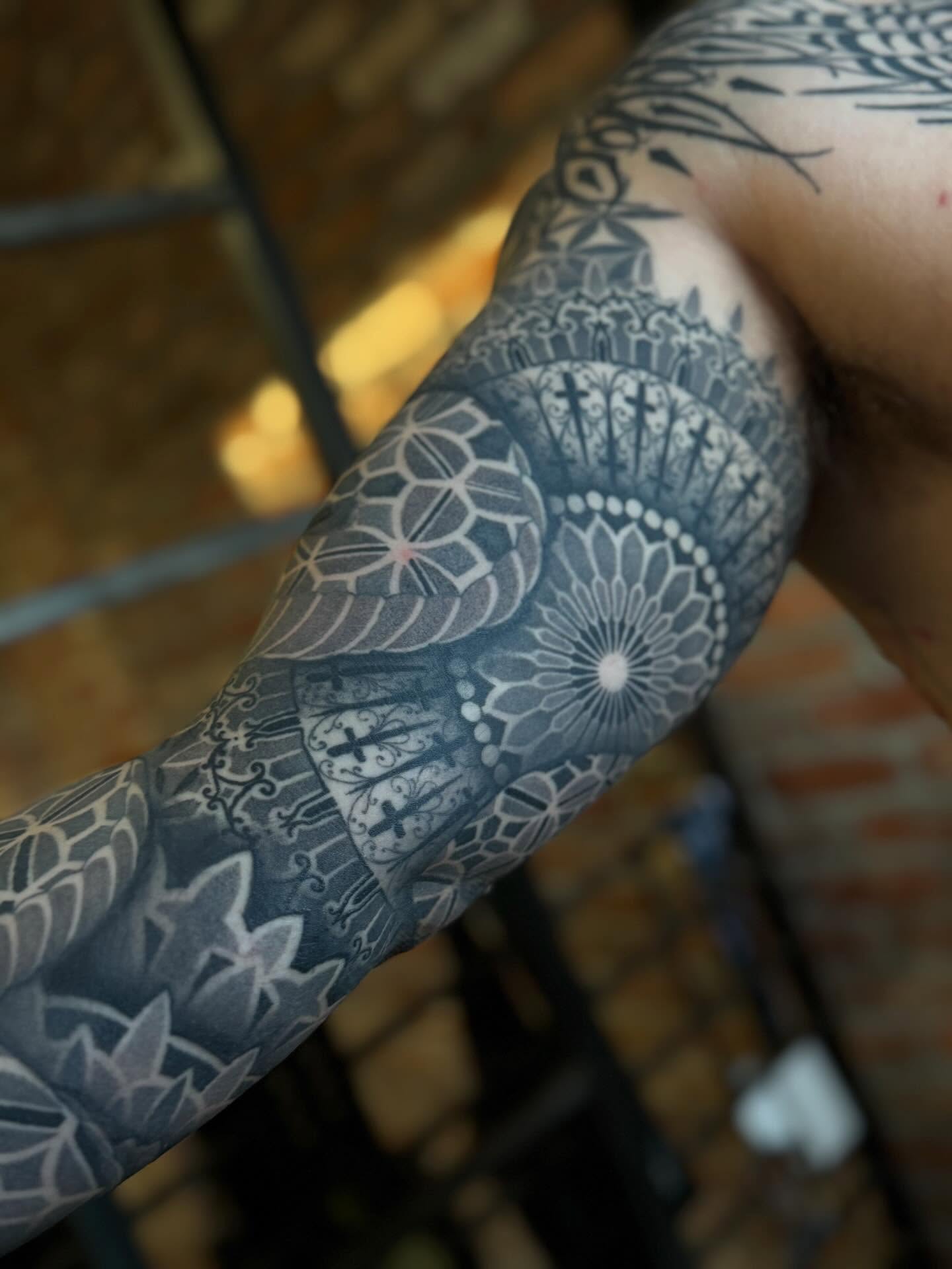 Tattoo by @jymicalkins — geometric
