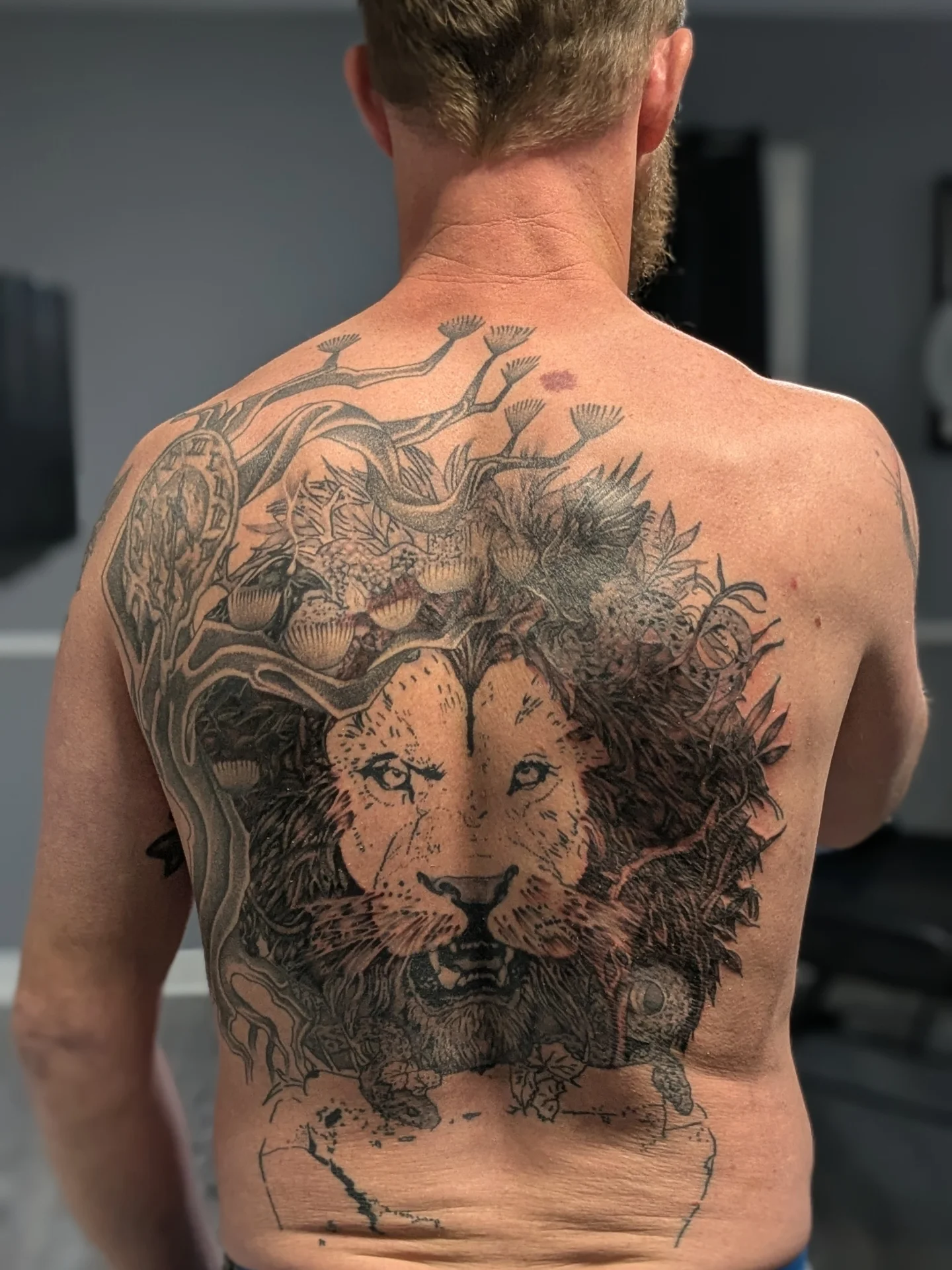 Tattoo by @andrennasparlor — black_and_grey, realism