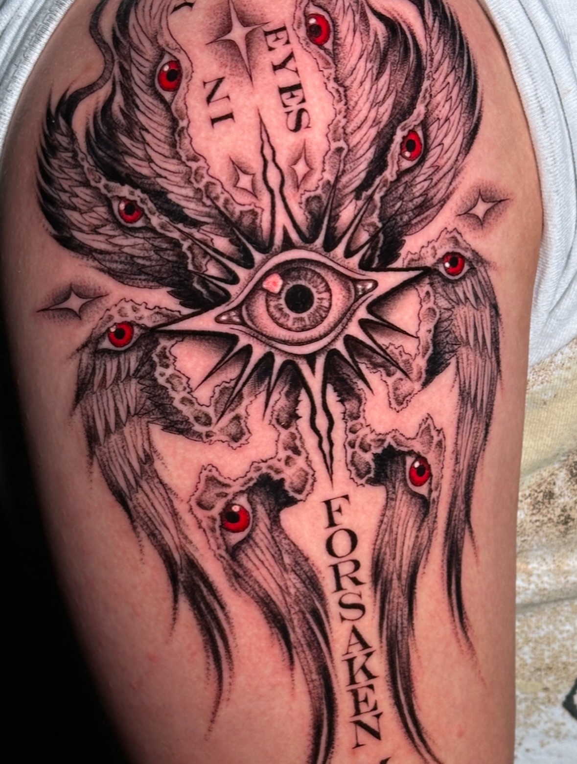 Tattoo by @pompberry — neo_traditional, dark_realism