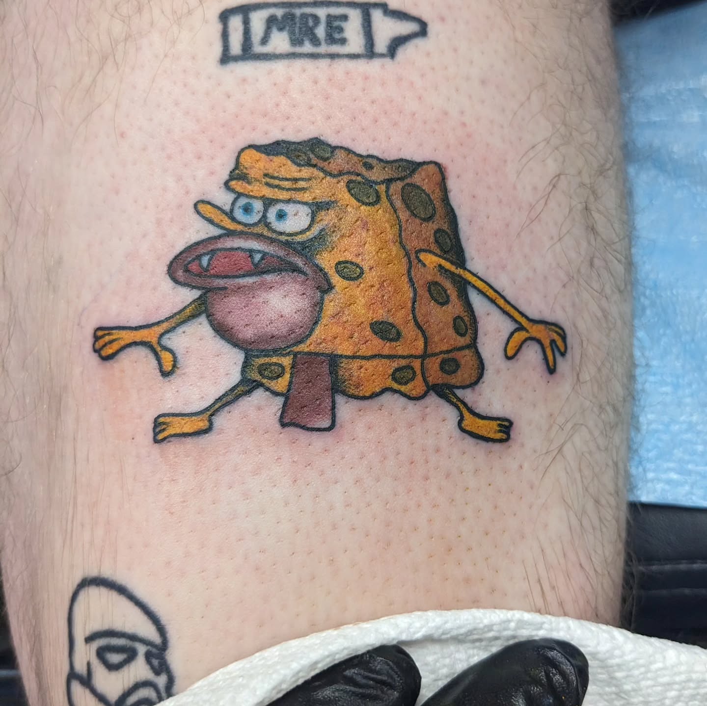 Tattoo by @leruetattoo — dotwork