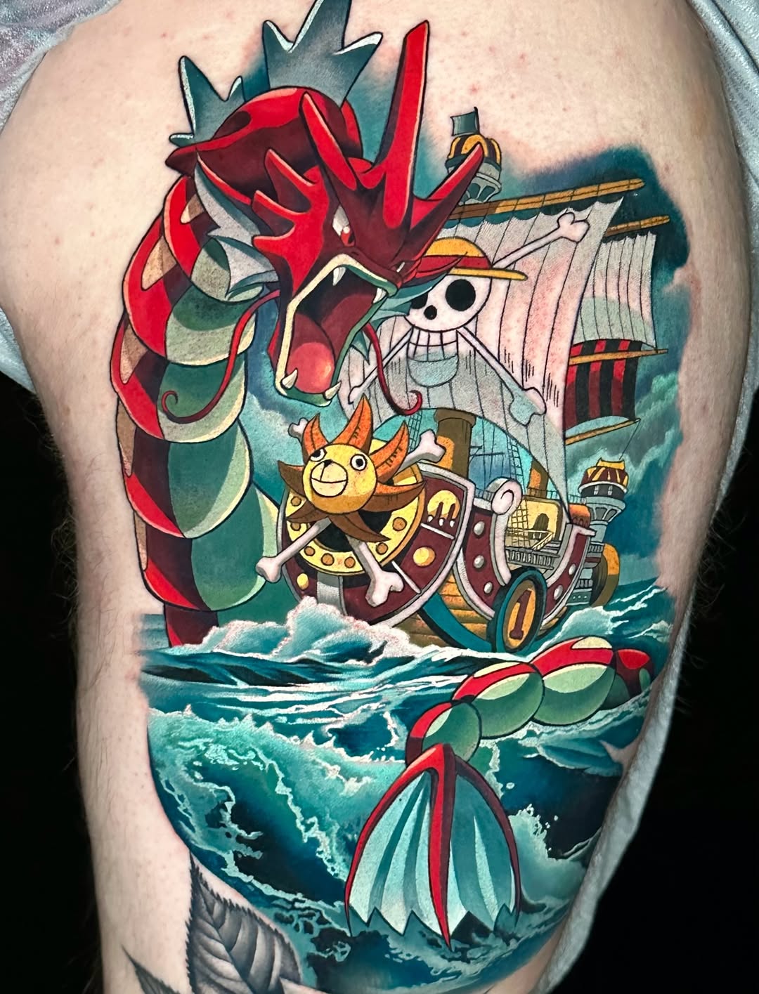 Tattoo by @chynnajade.tattoos — anime, new_school