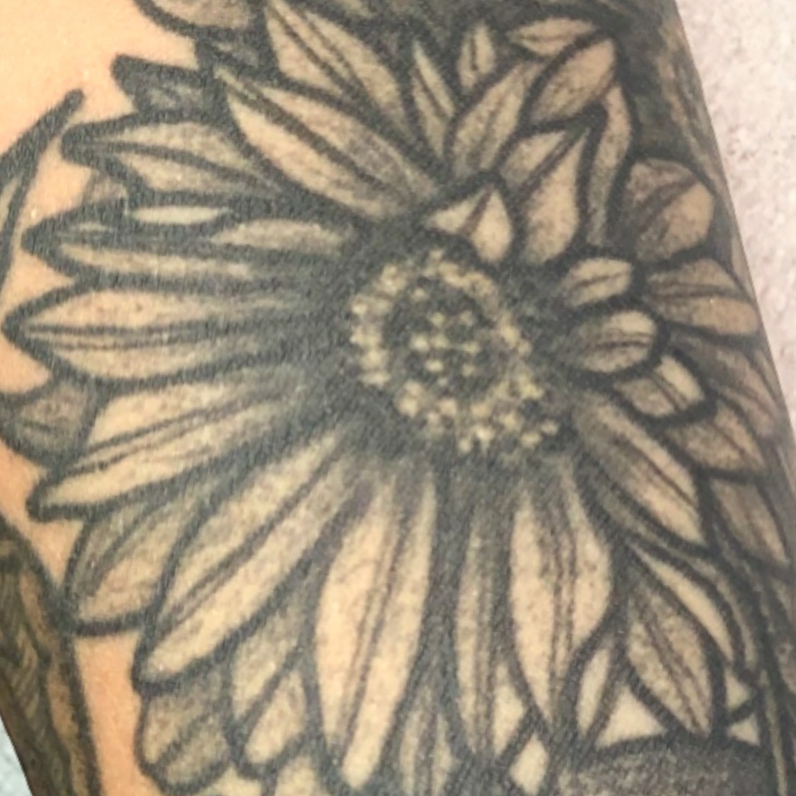 Tattoo by @cammerondamnit — black_and_grey