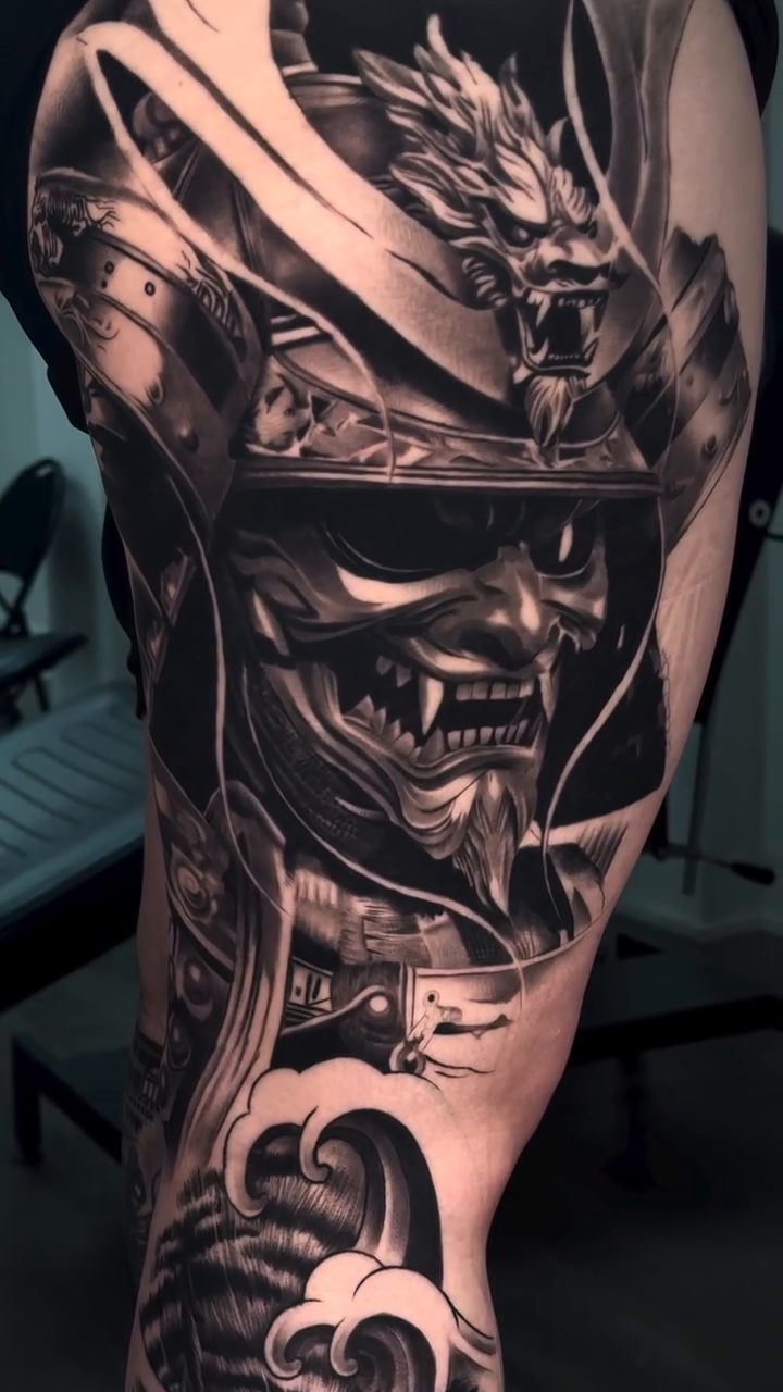 Tattoo by @onytattoos — japanese_irezumi, realism