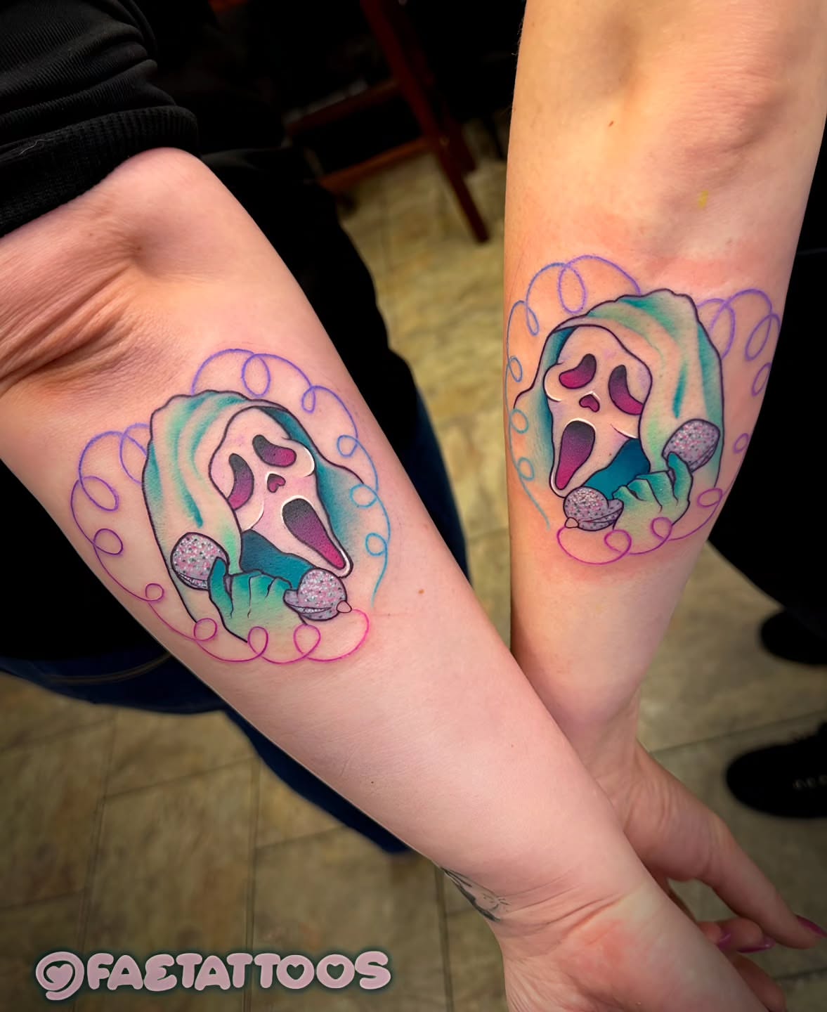 Tattoo by @faetattoos β dotwork