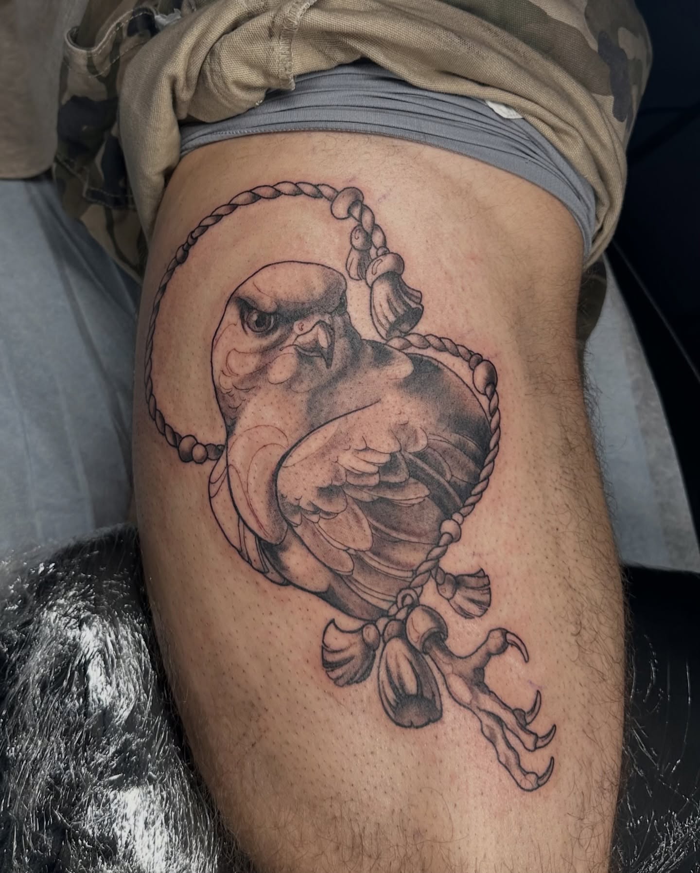 Tattoo by @blonde_pistol_ink — black_and_grey