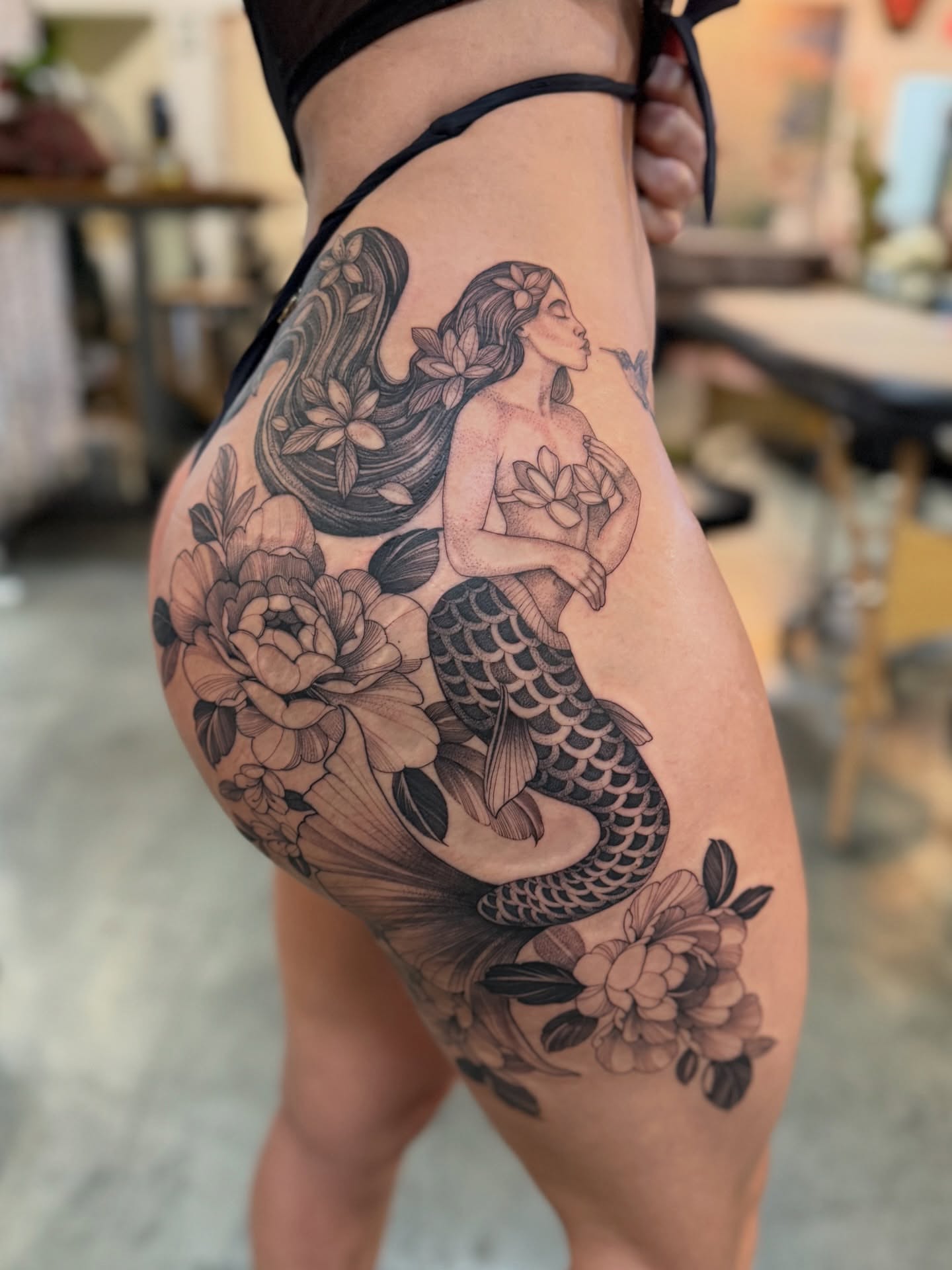 Tattoo by @miketa_tattoo — black_and_grey