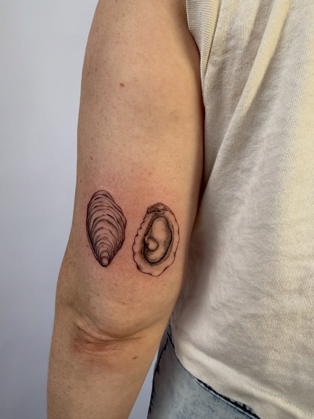 Tattoo by @_inkedbybre — fine_line, black_and_grey