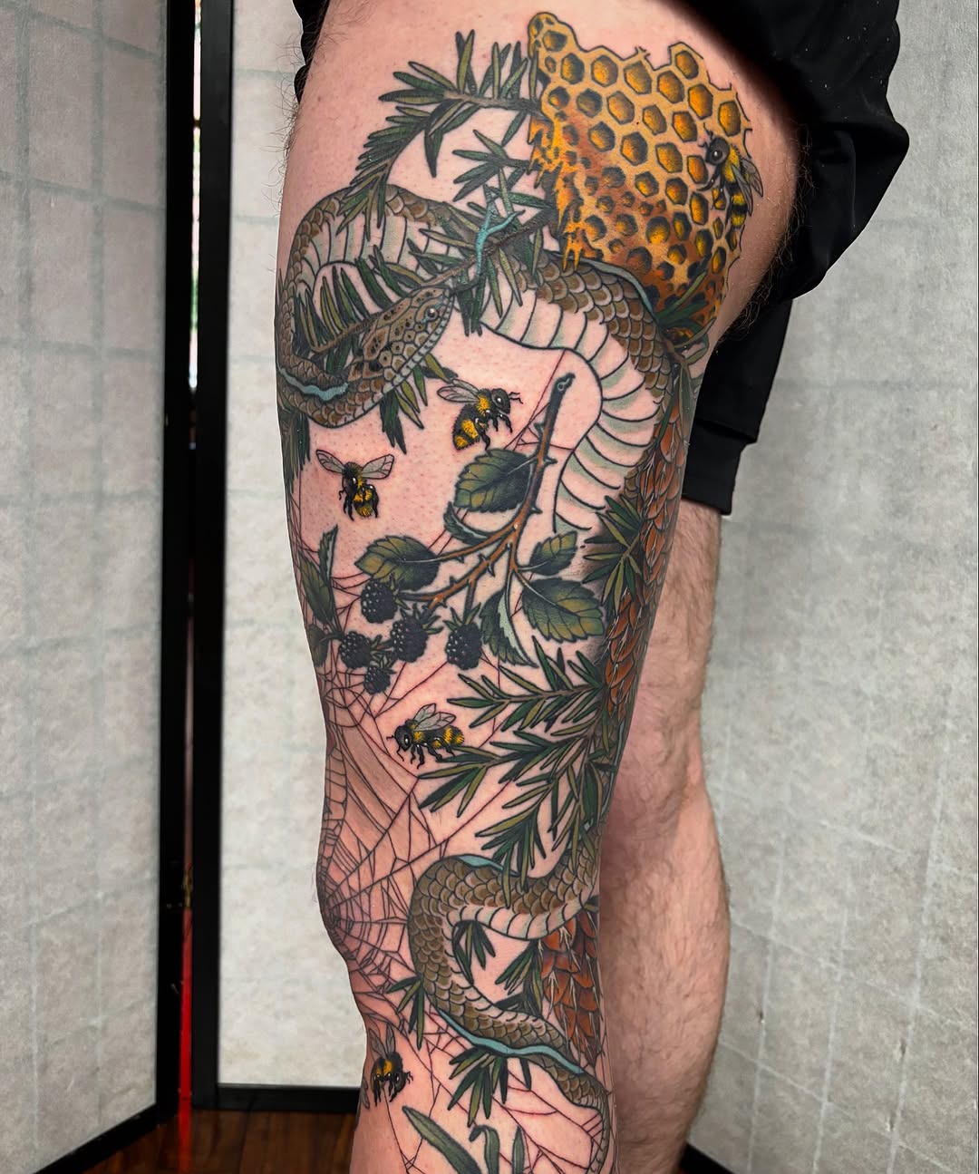 Tattoo by @a_m_bailey_ — realism, neo_traditional