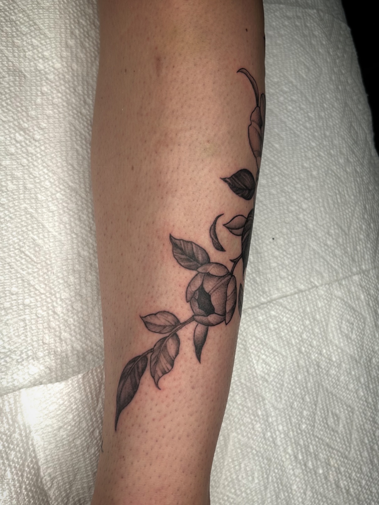 Tattoo by @austincpratttattoo — black_and_grey
