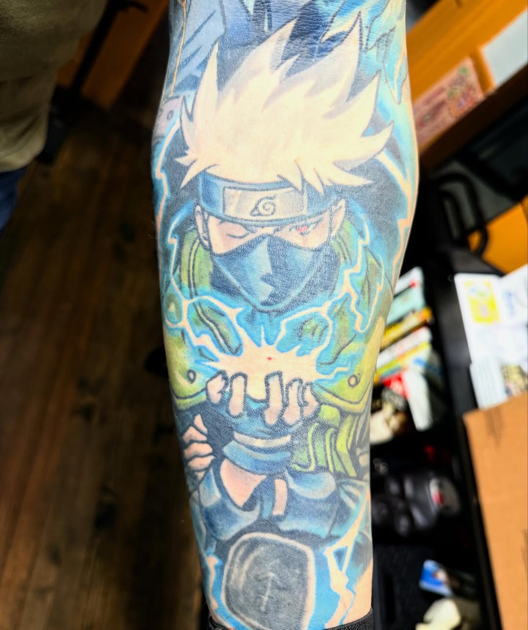 Tattoo by @thebeardedeagle β anime
