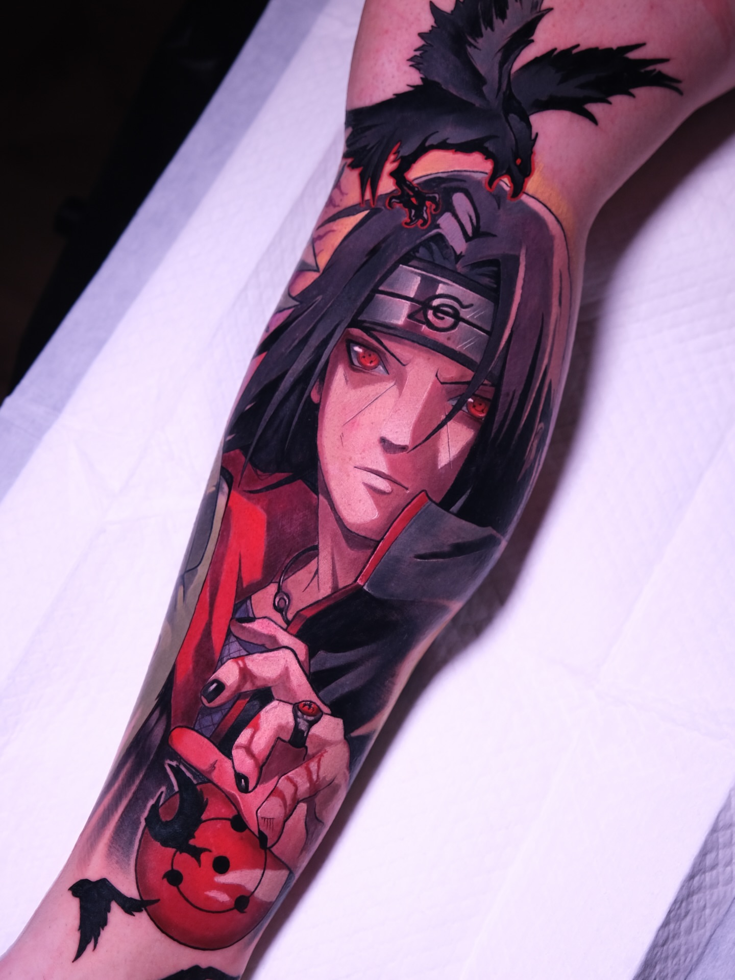 Tattoo by @harleytattooartist — anime
