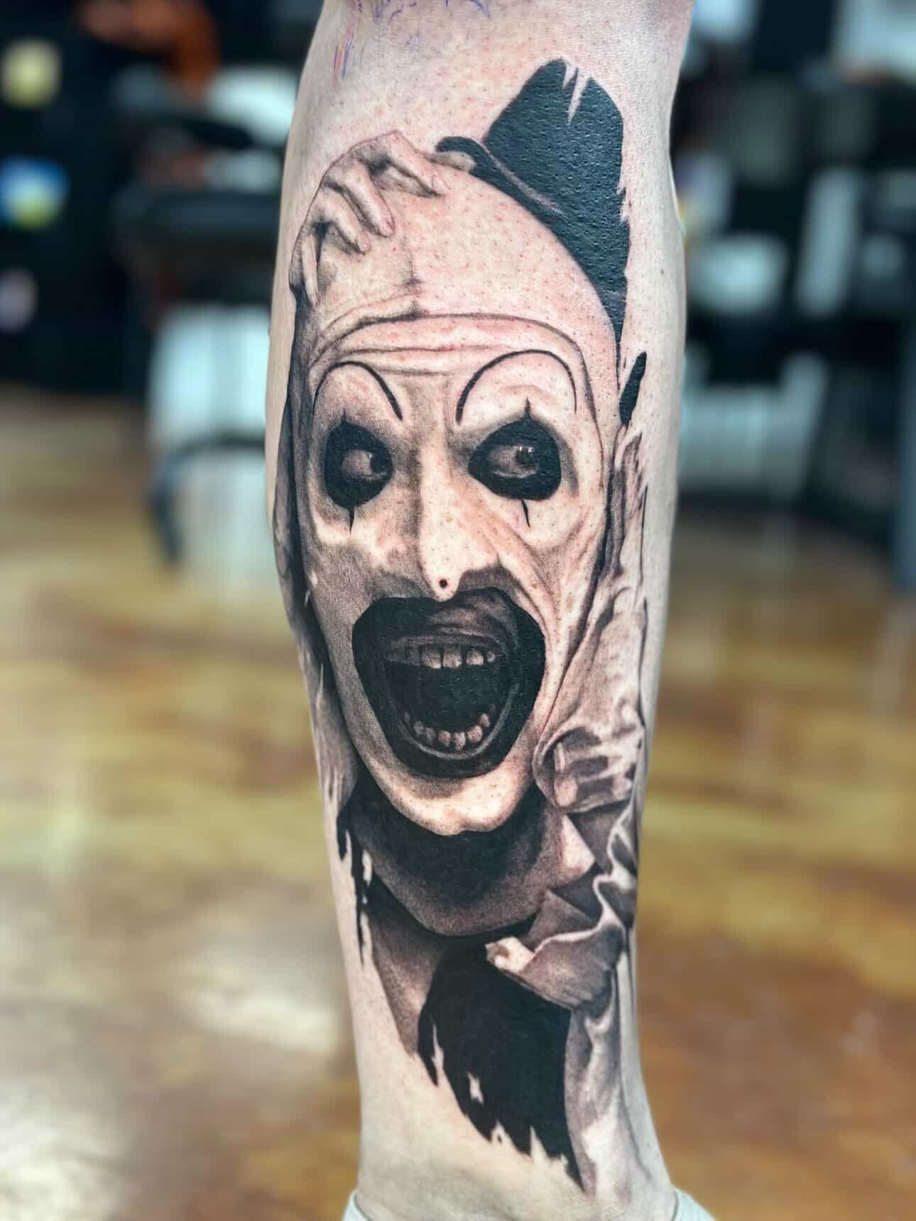 Tattoo by @themooreclan77 — realism, dark_realism