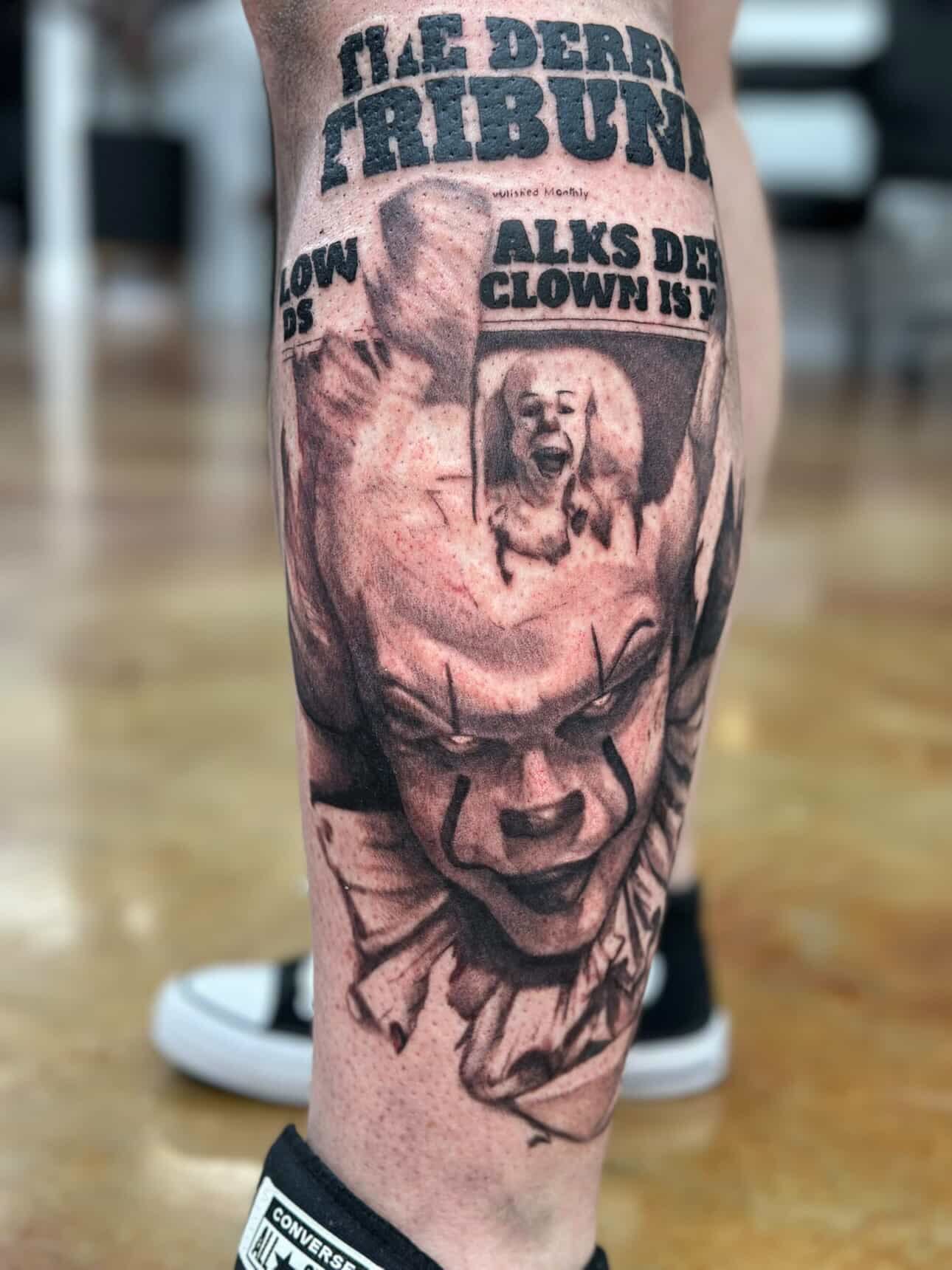 Tattoo by @themooreclan77 — realism, black_and_grey
