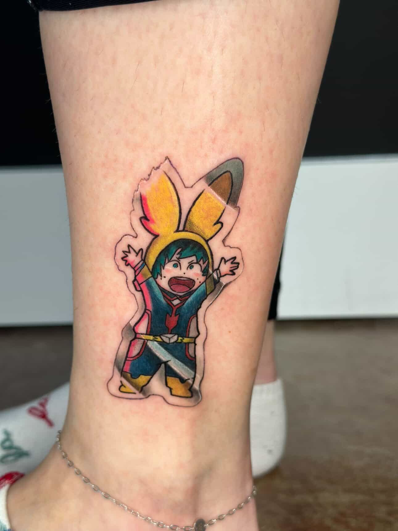 Tattoo by @themooreclan77 — anime