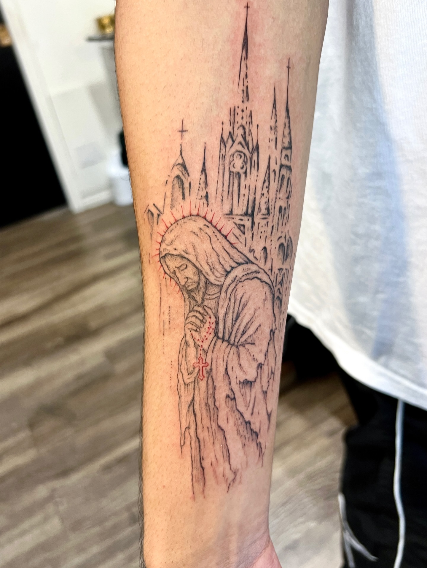 Tattoo by @inkbygwen β black_and_grey