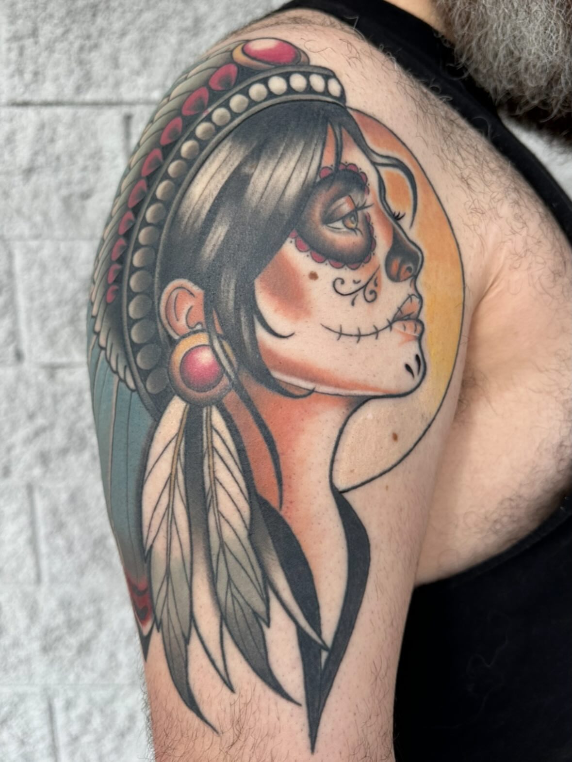 Tattoo by @leslieluck — american_traditional, chicano