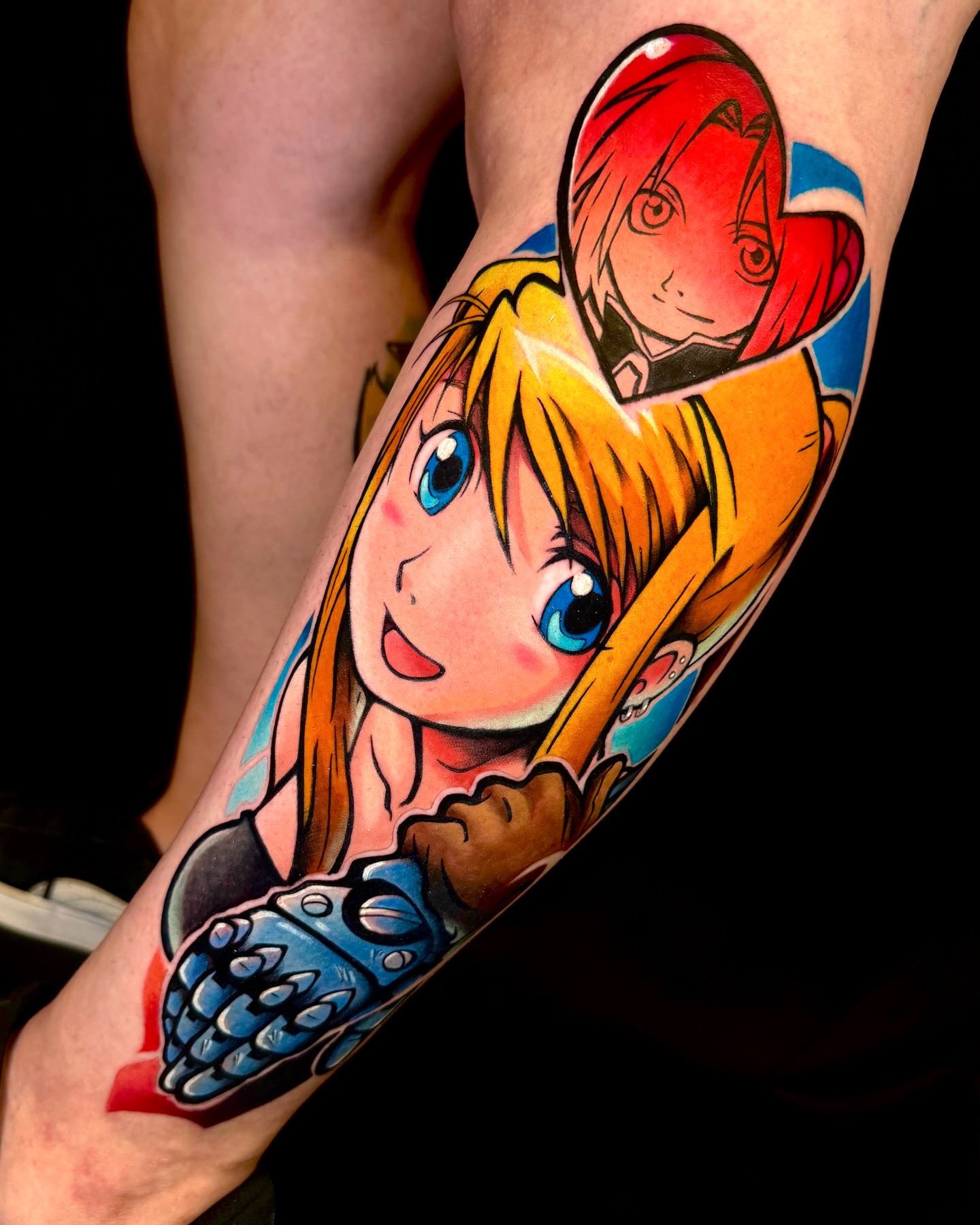 Tattoo by @ale.rivz — anime