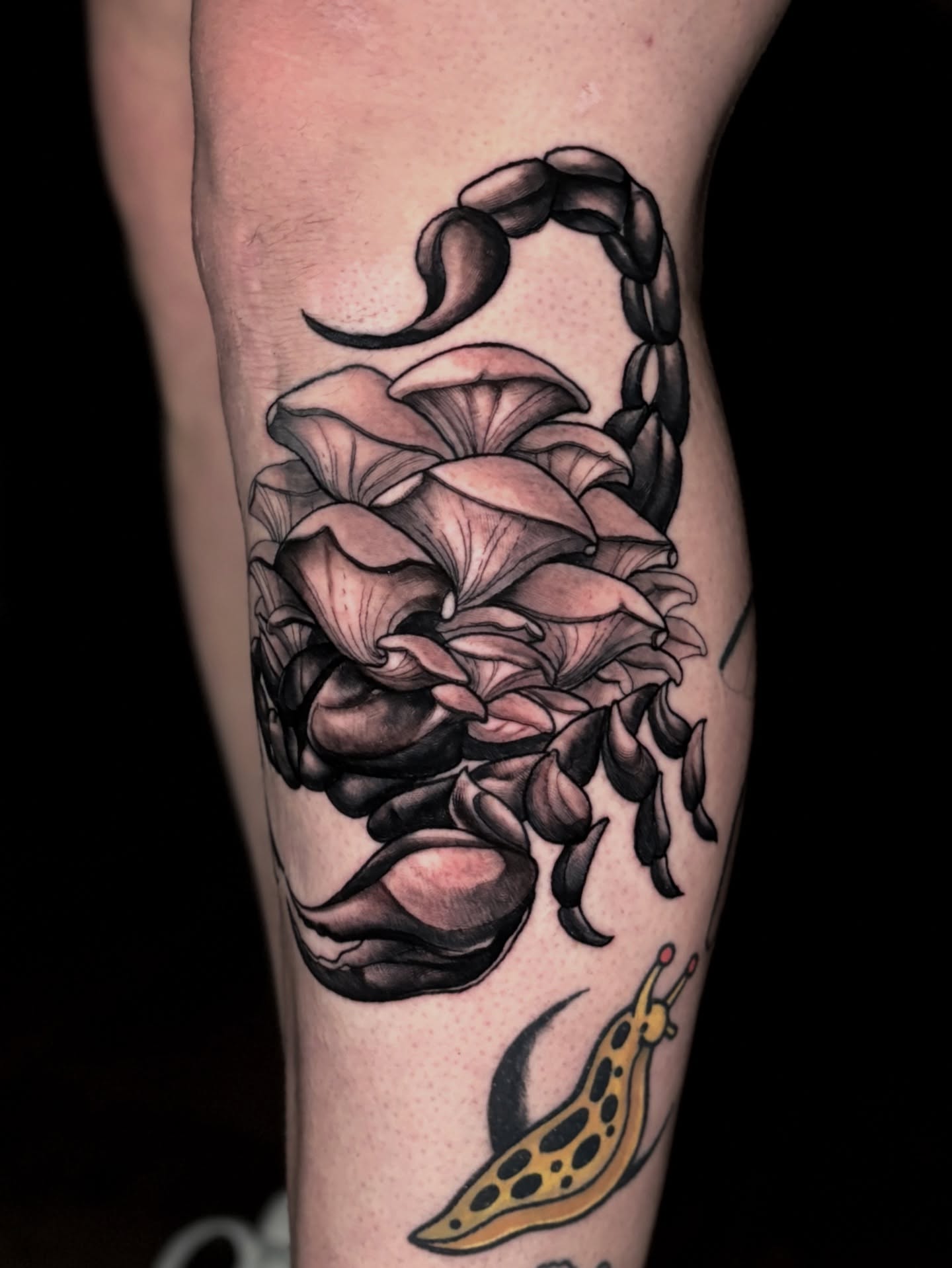 Tattoo by @tonyluceroart — black_and_grey, realism