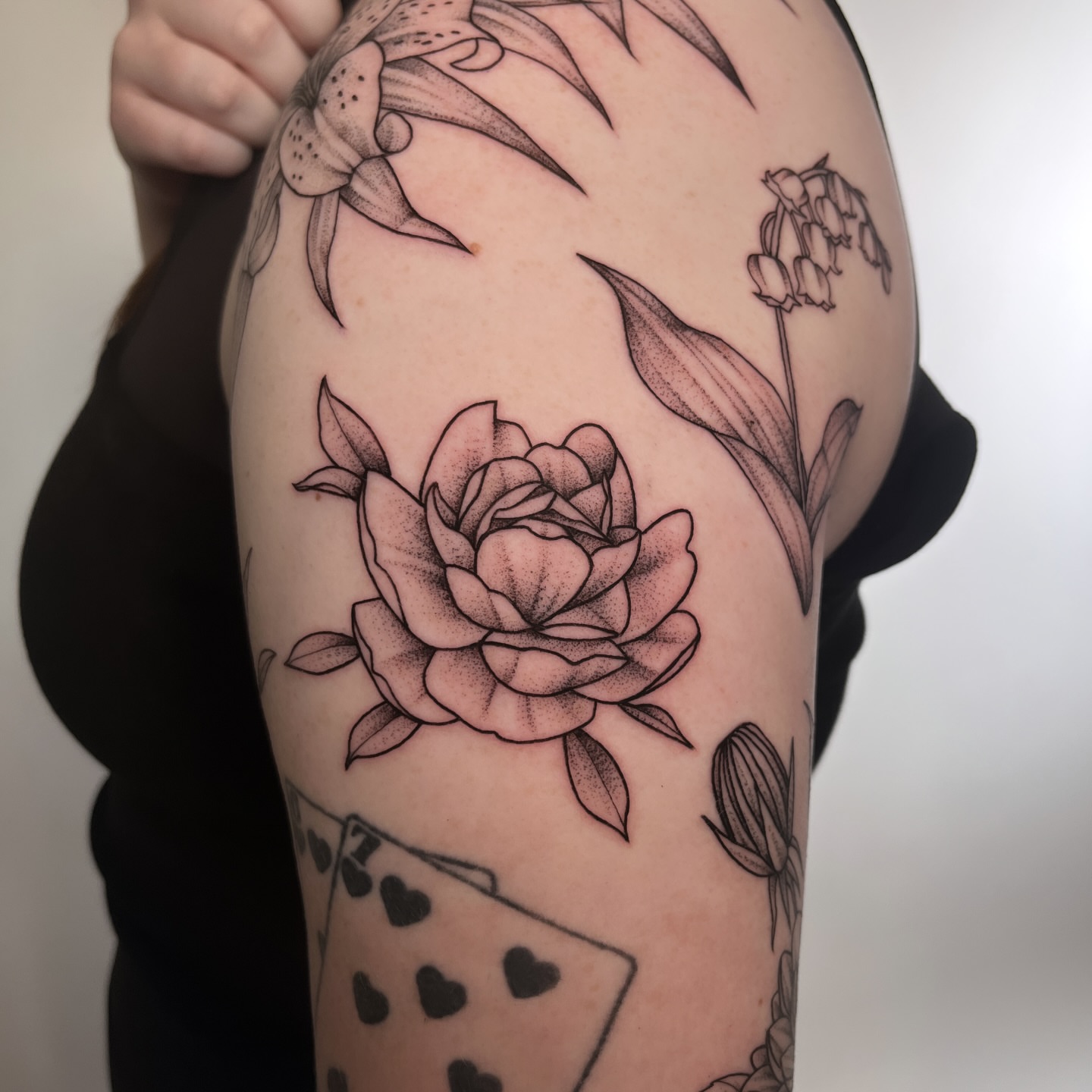 Tattoo by @seed.eternal — dotwork