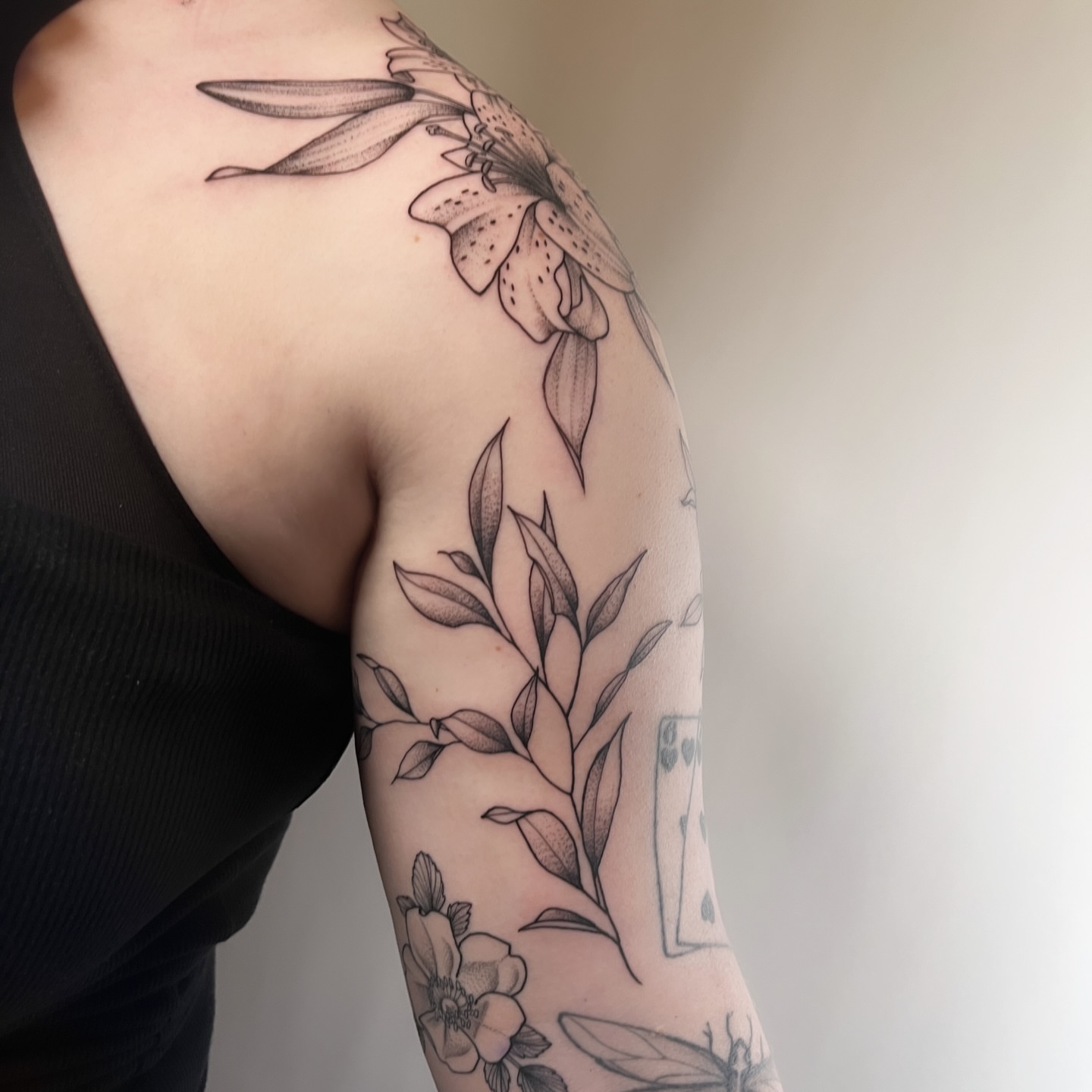 Tattoo by @seed.eternal — black_and_grey