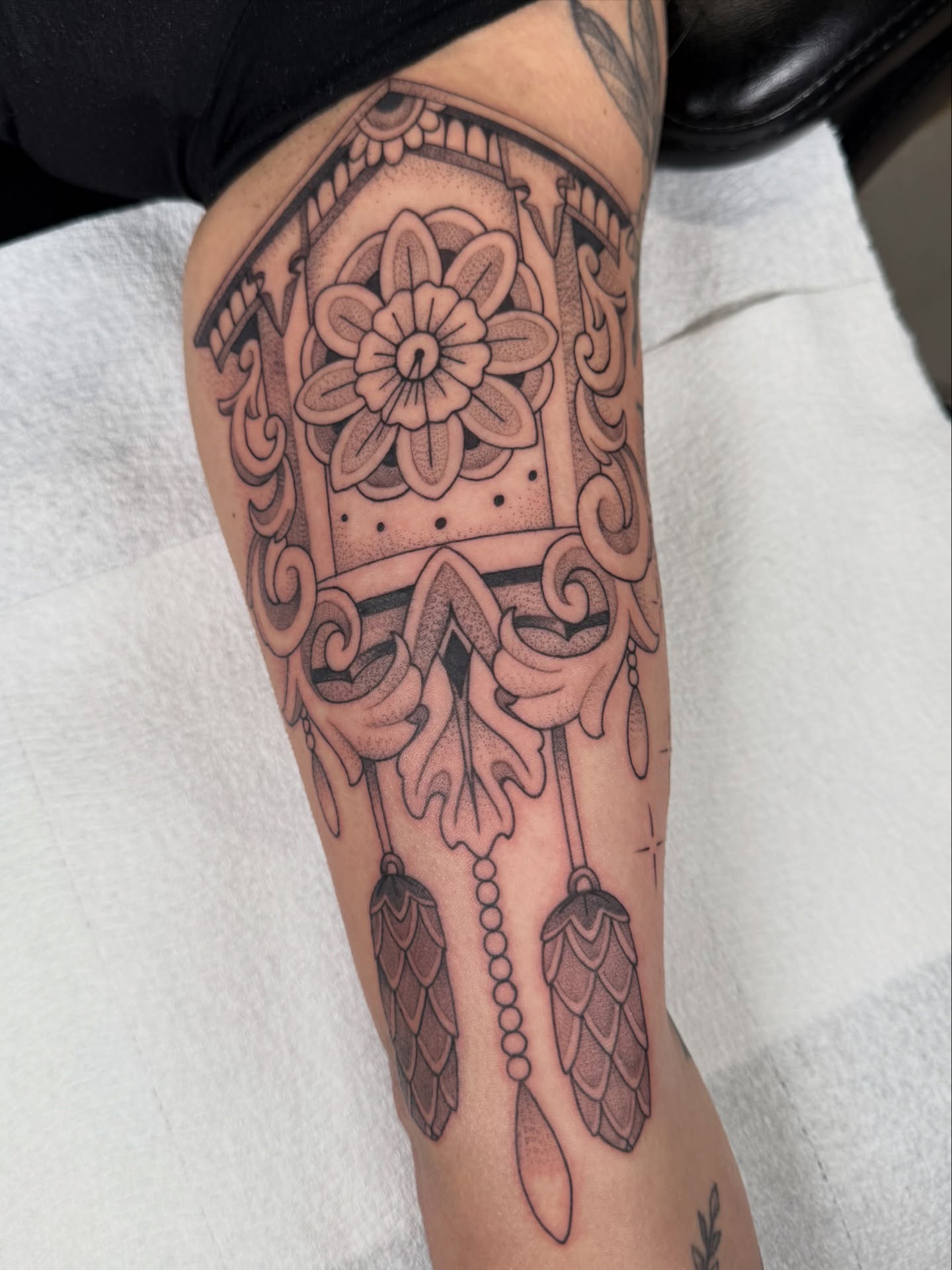 Tattoo by @milesromerotattoos — ornamental