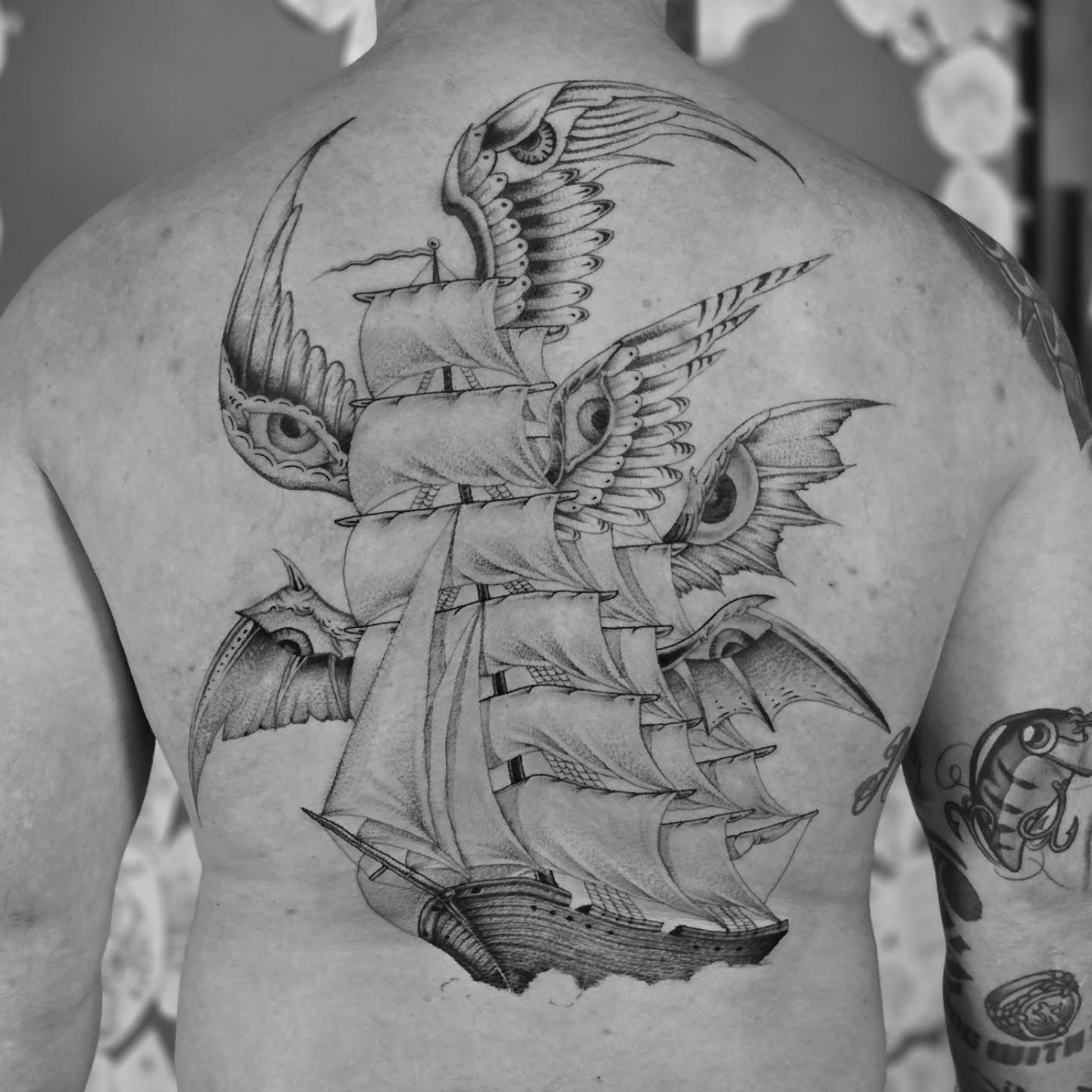 Tattoo by Aaron Dor, Austin, TX