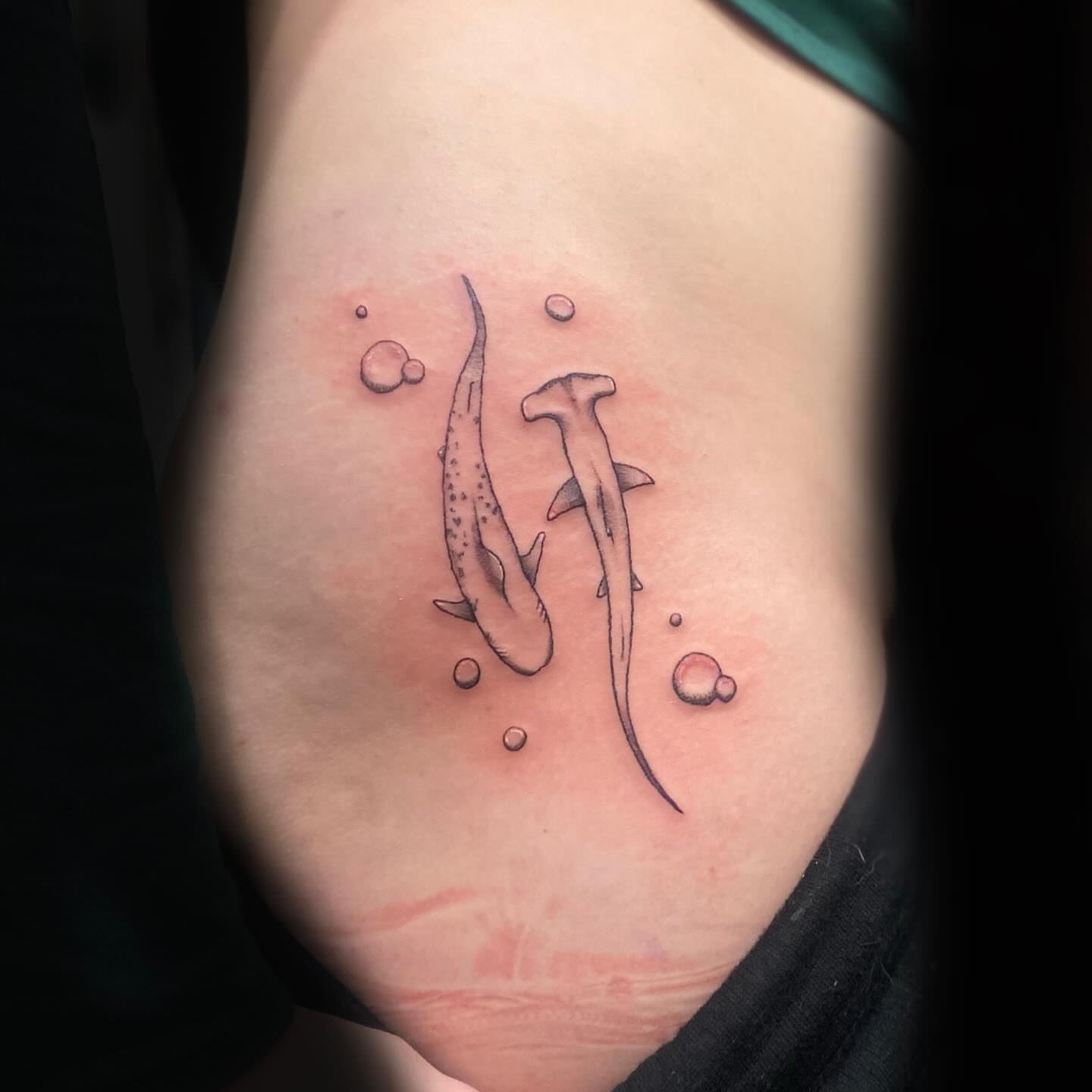 Tattoo by @maddyctattoos — dotwork, realism