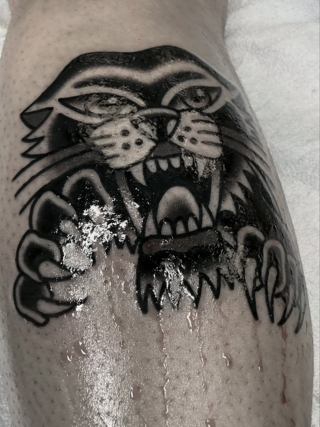 Tattoo by @reid.tattoos — american_traditional, black_and_grey