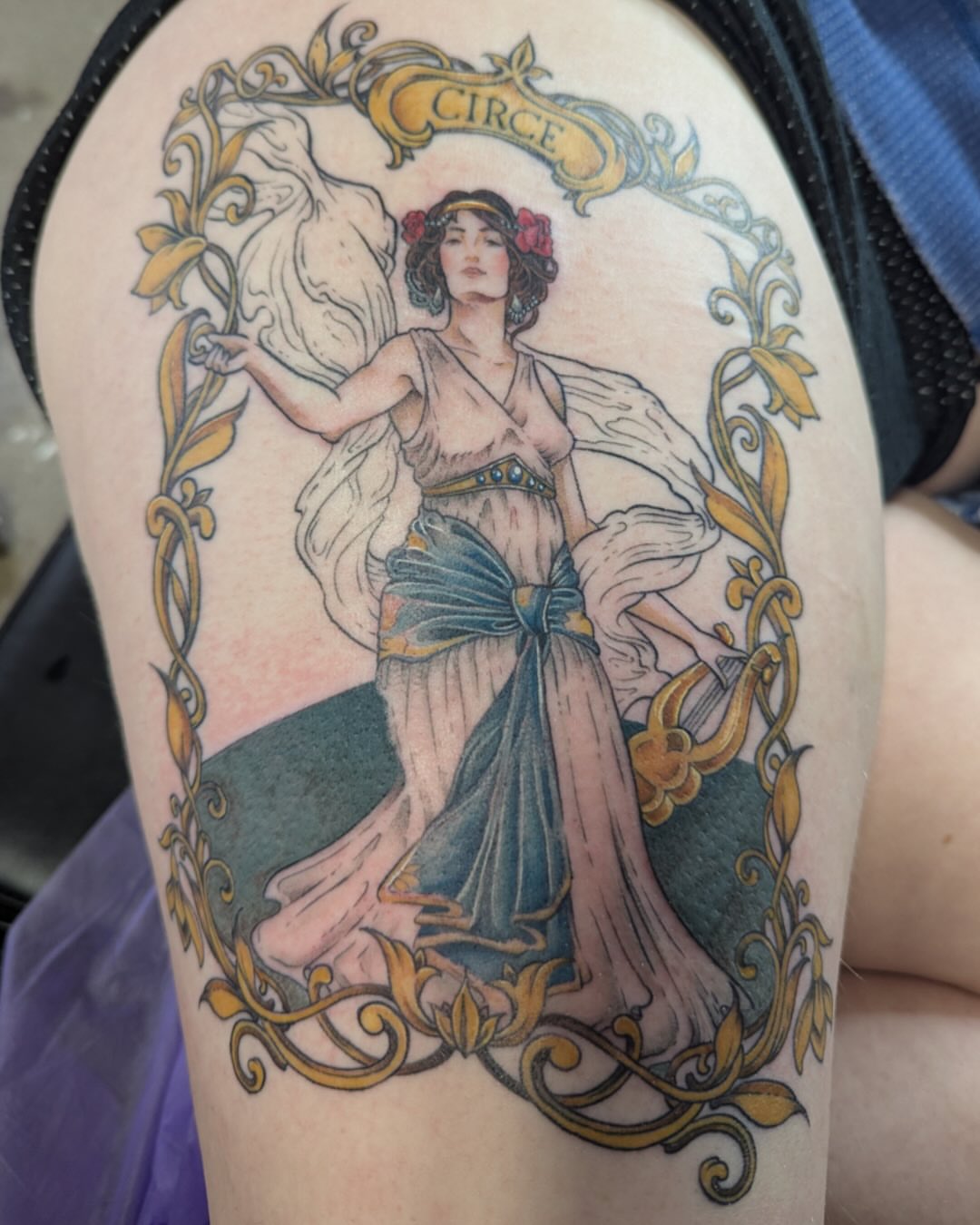 Tattoo by @lepus_tattoos — illustrative