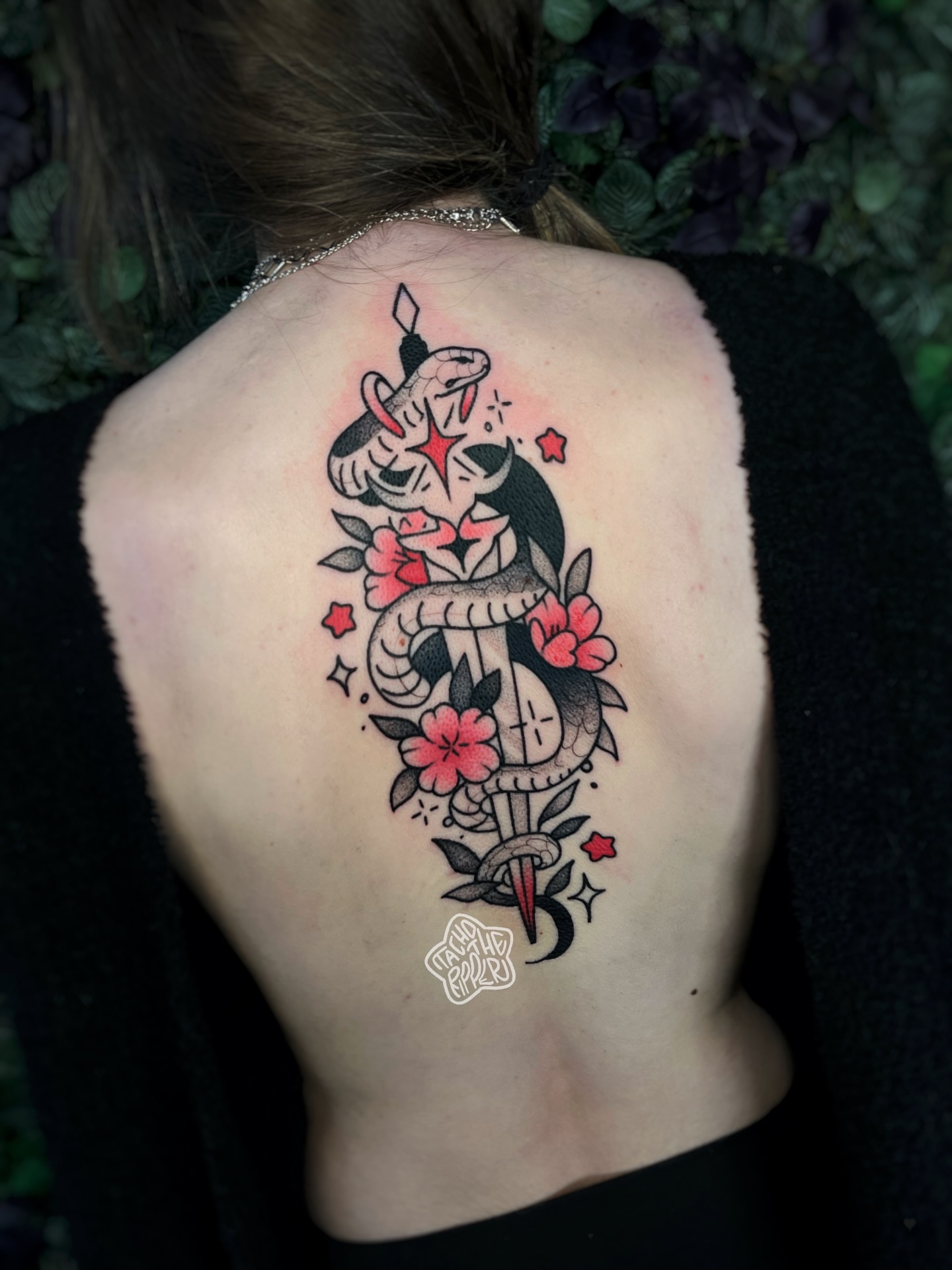 Tattoo by @tachotheripper — american_traditional, neo_traditional