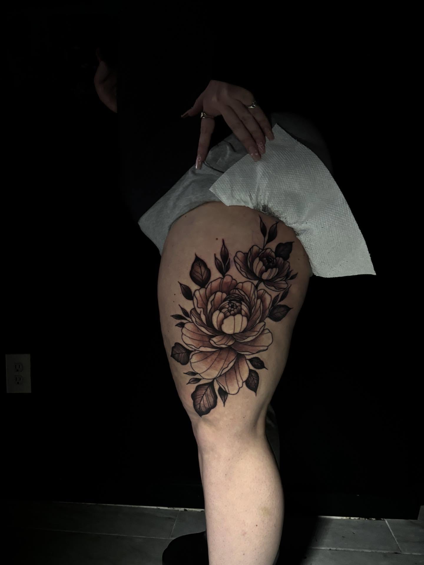 Tattoo by @sheeran_2 — black_and_grey