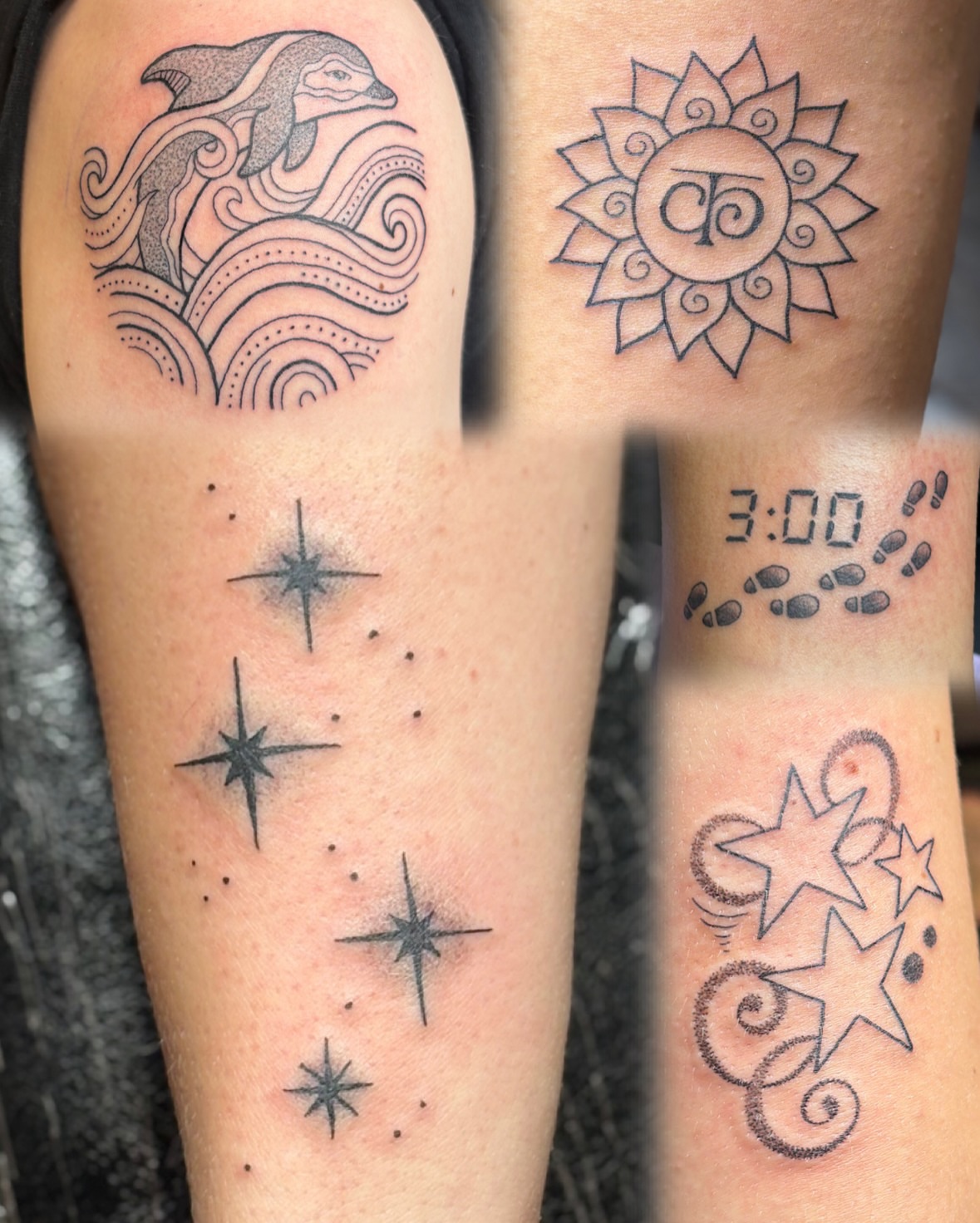 Tattoo by @raemarieshaktiii β dotwork