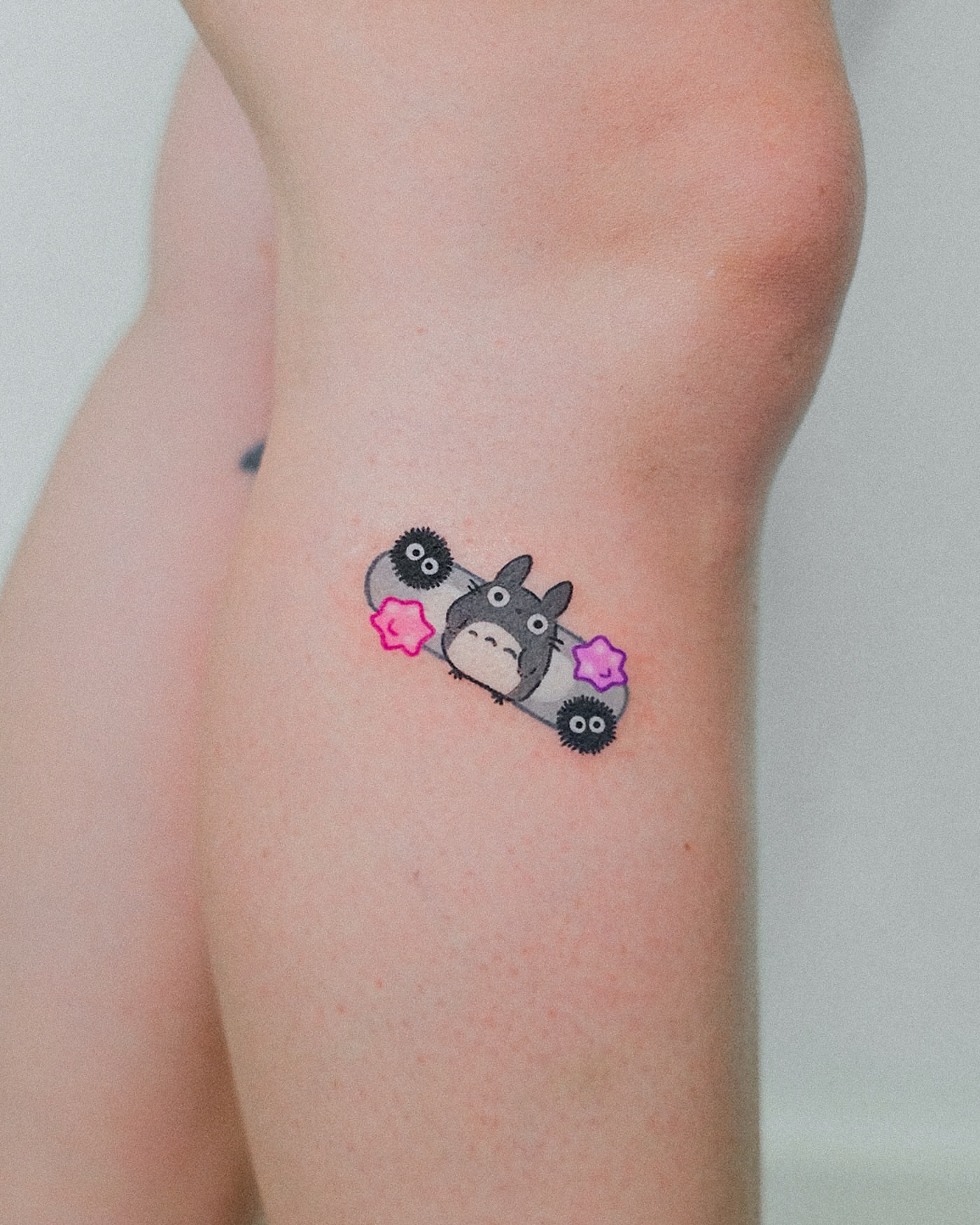 Tattoo by @katzepoke β dotwork, anime