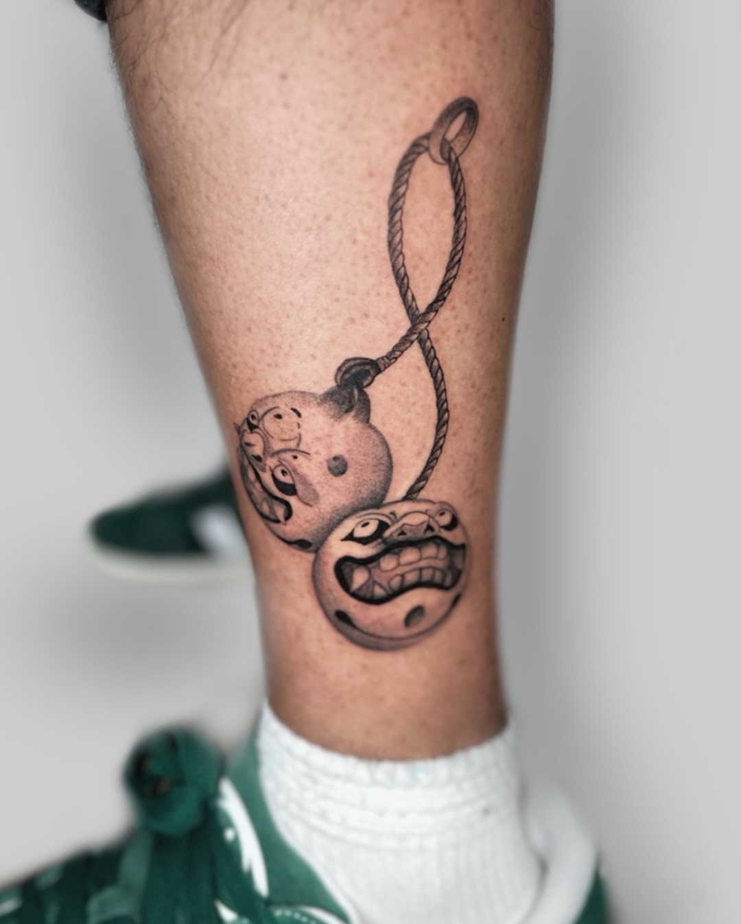 Tattoo by @maaru.tattoo — black_and_grey