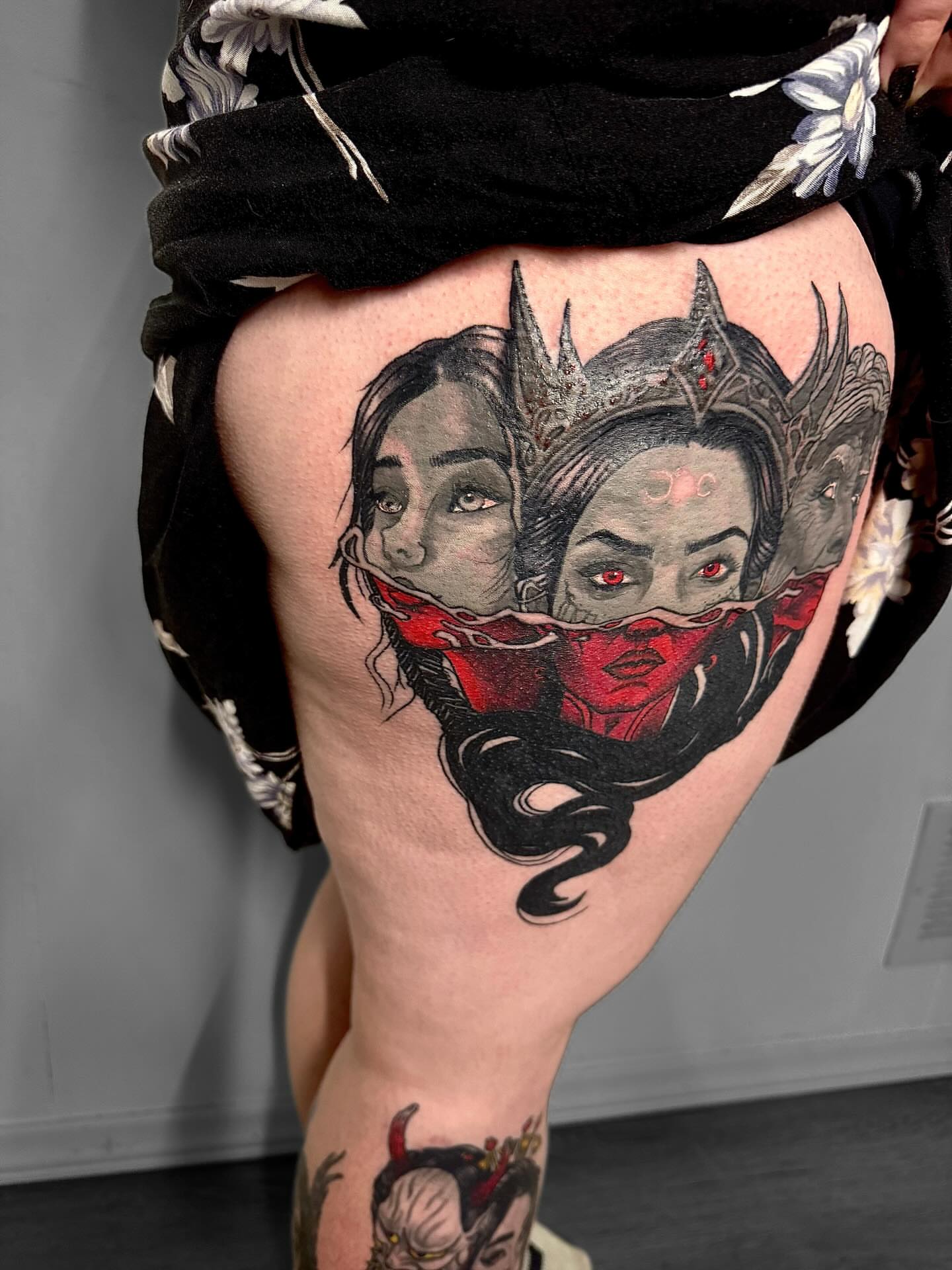 Tattoo by @ashestoashestattoo — dark_realism, realism