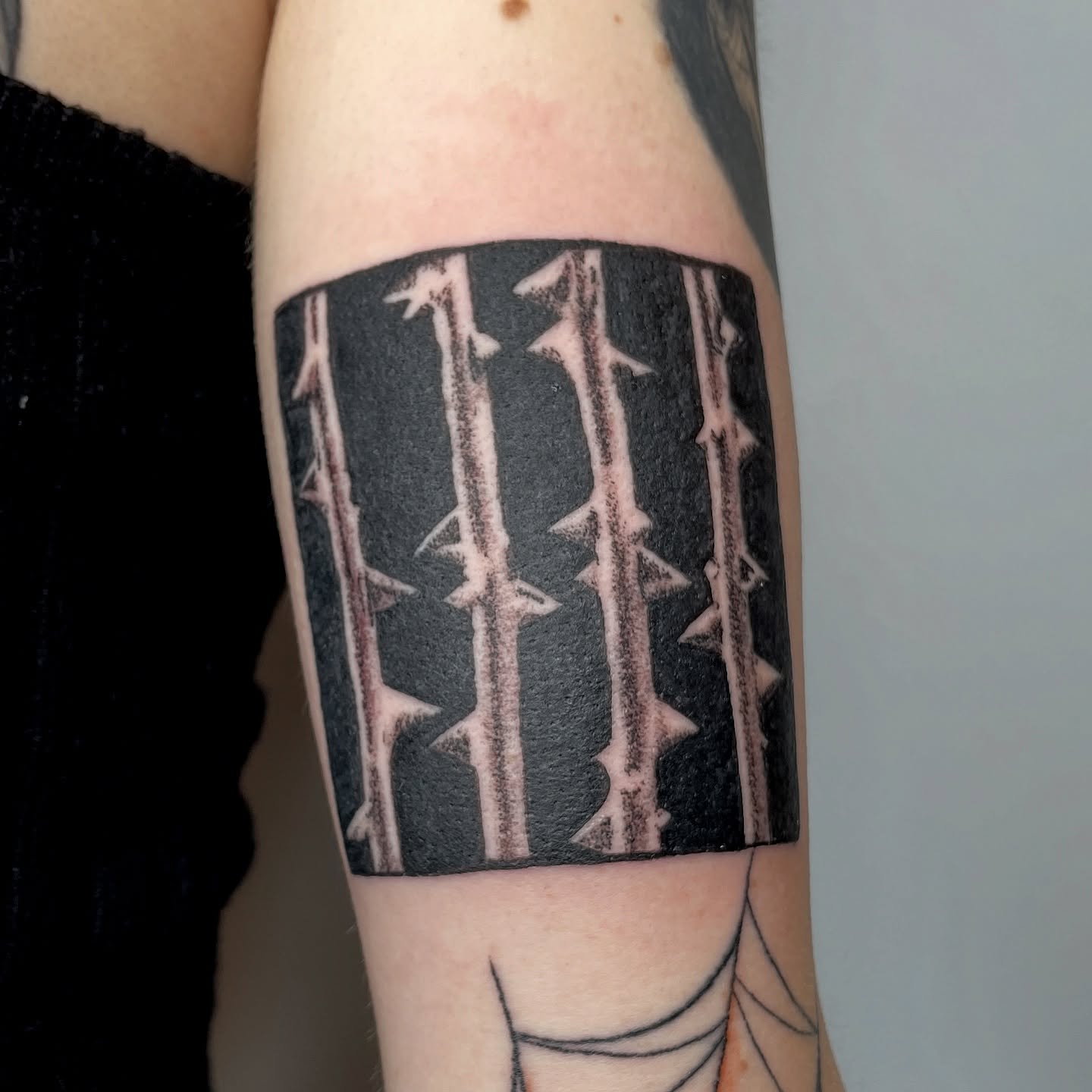 Tattoo by @kathrills — black_and_grey
