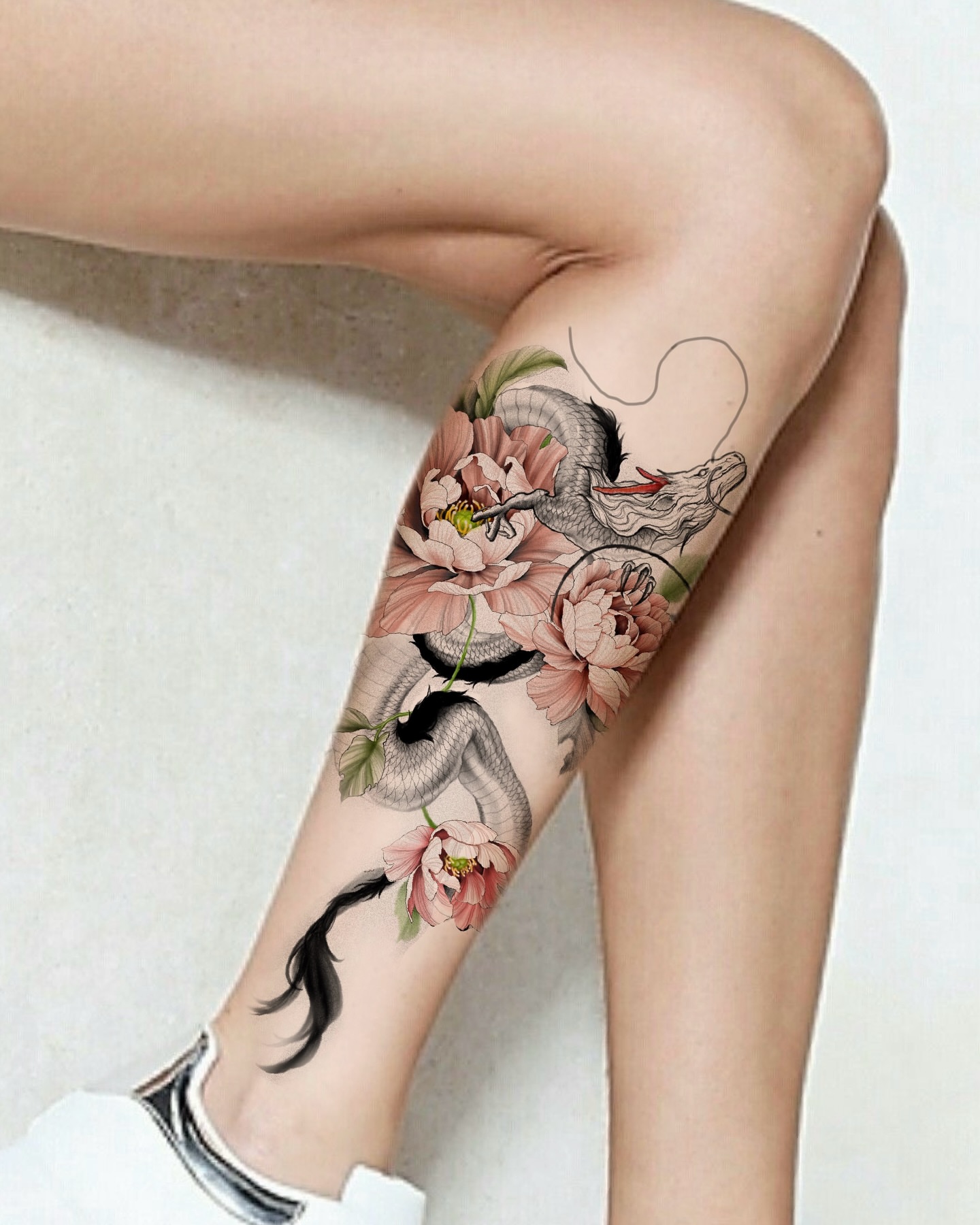 Tattoo by @tattooist_silo — realism, watercolor