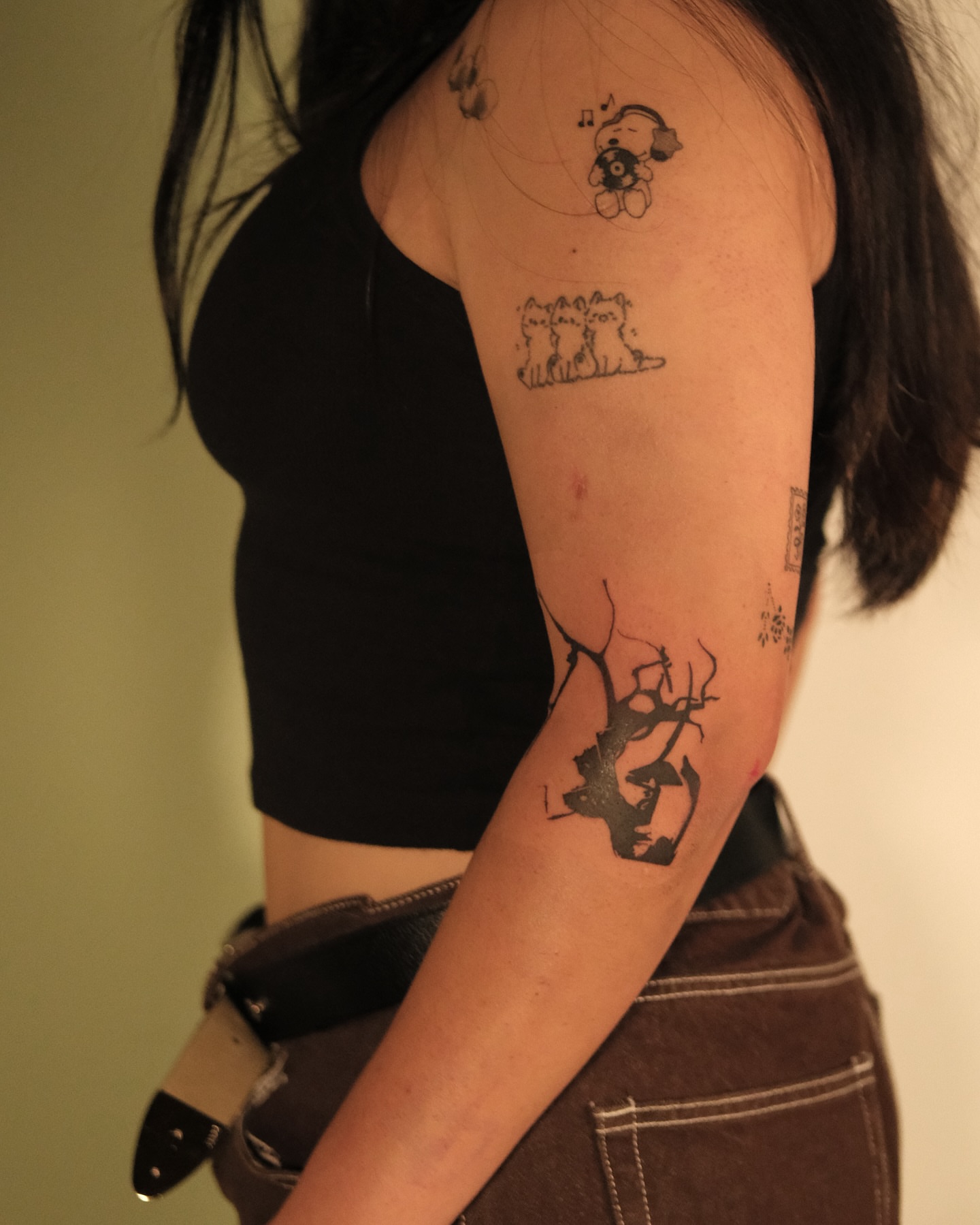 Tattoo by @numbandinked — black_and_grey