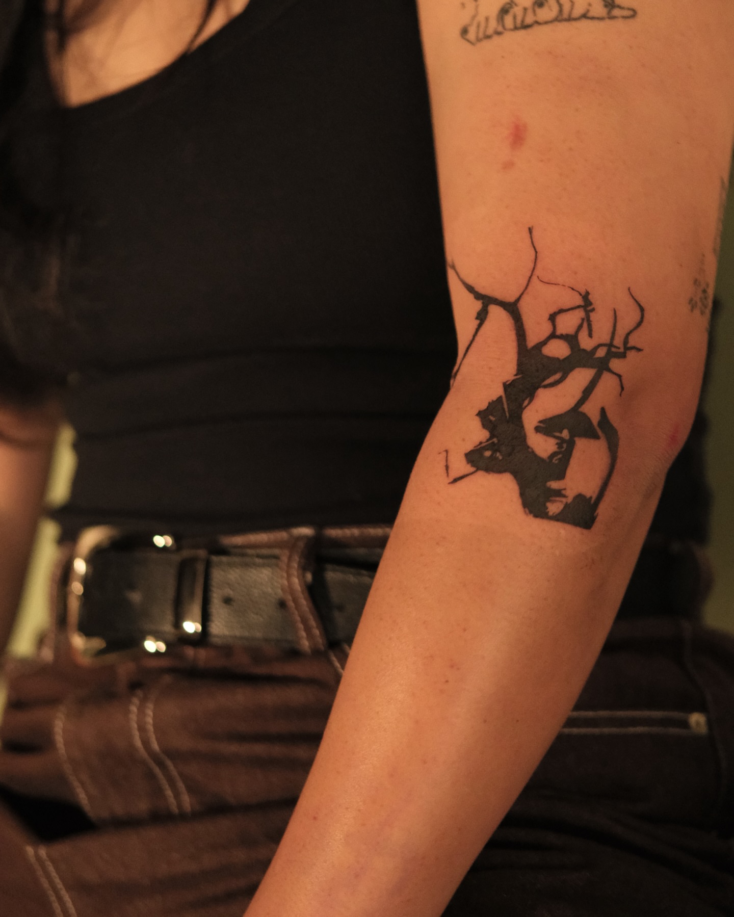 Tattoo by @numbandinked — black_and_grey