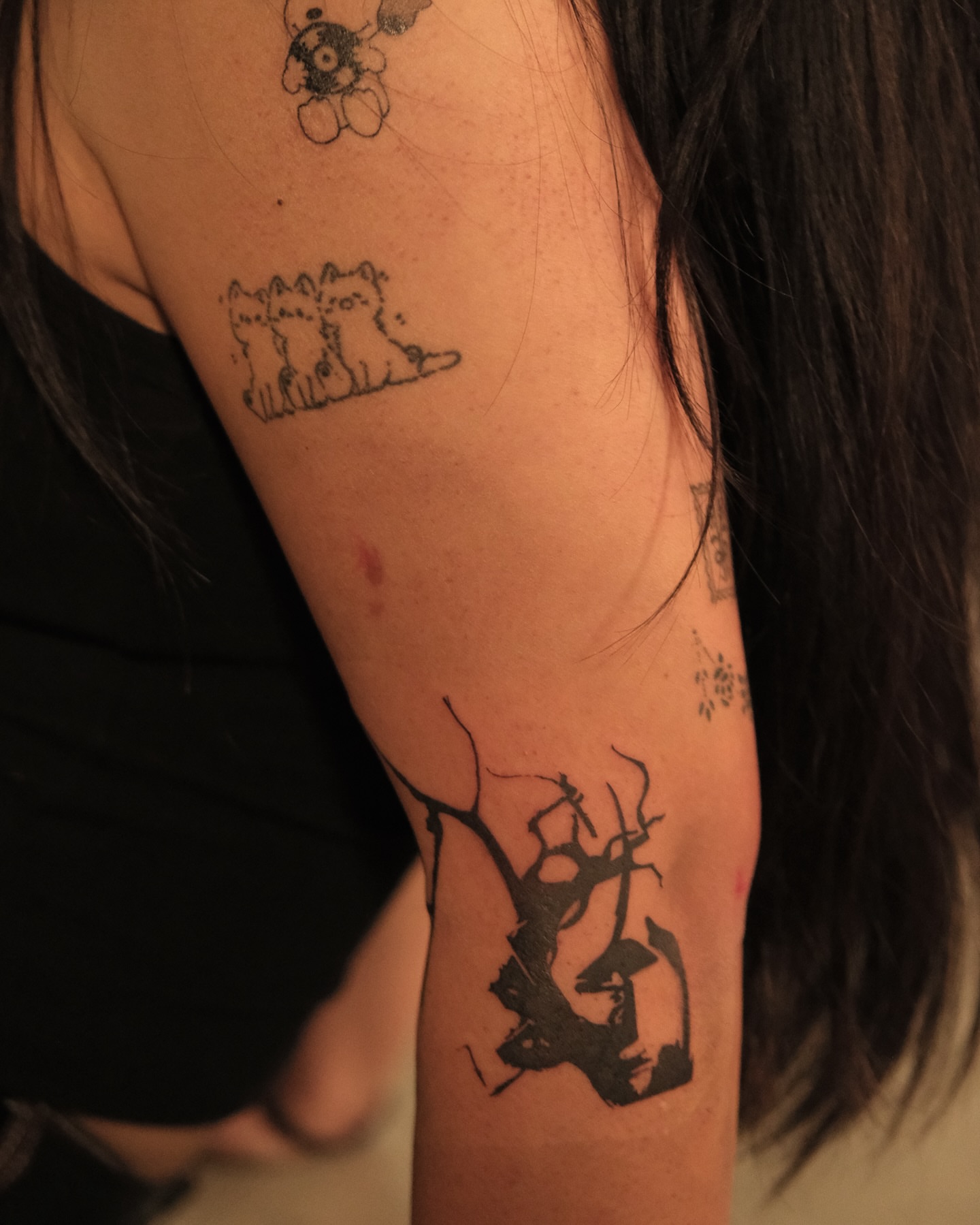 Tattoo by @numbandinked — black_and_grey