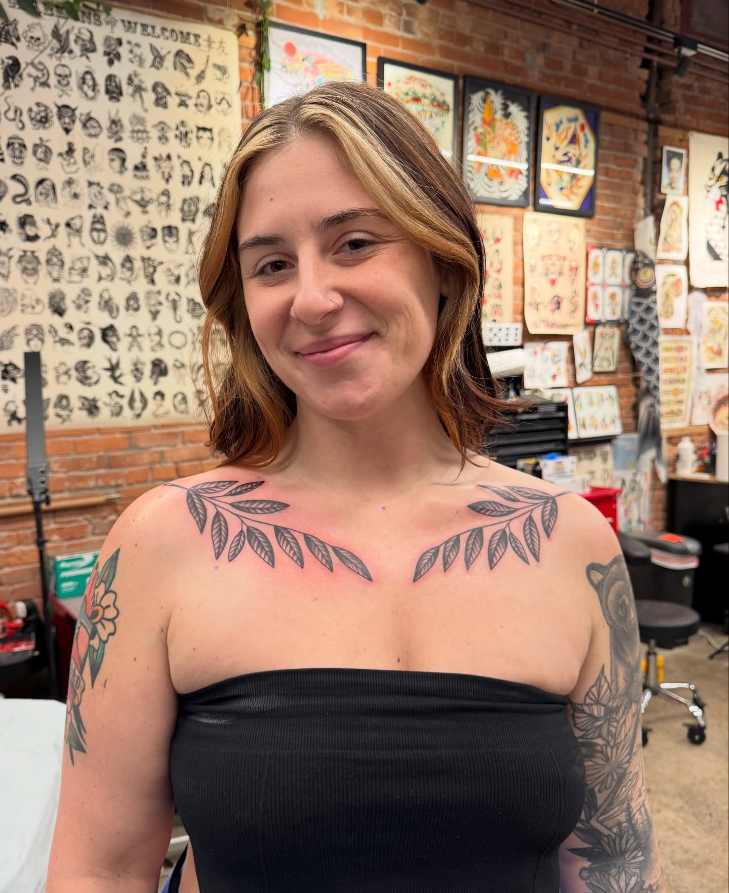 Tattoo by @rarespider — black_and_grey