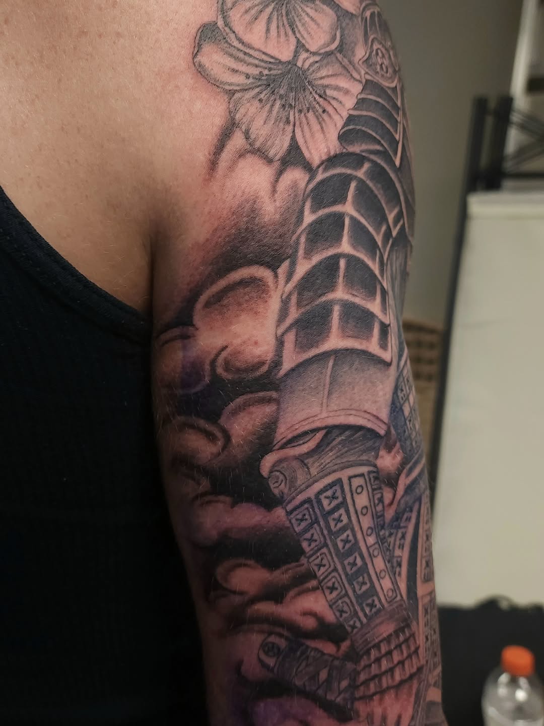 Tattoo by @inkbyxavia — realism, black_and_grey